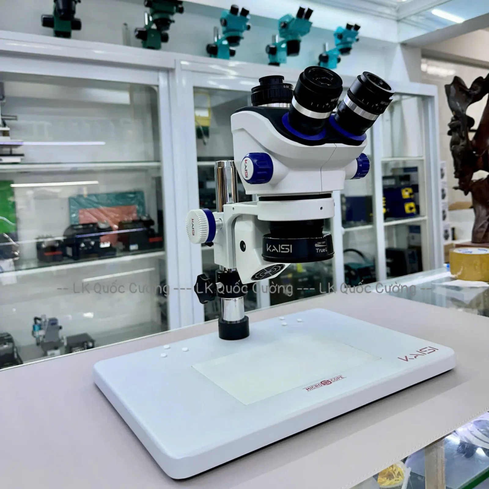 Kính hiển vi 3 mắt Kaisi TX-350E Ver1.3