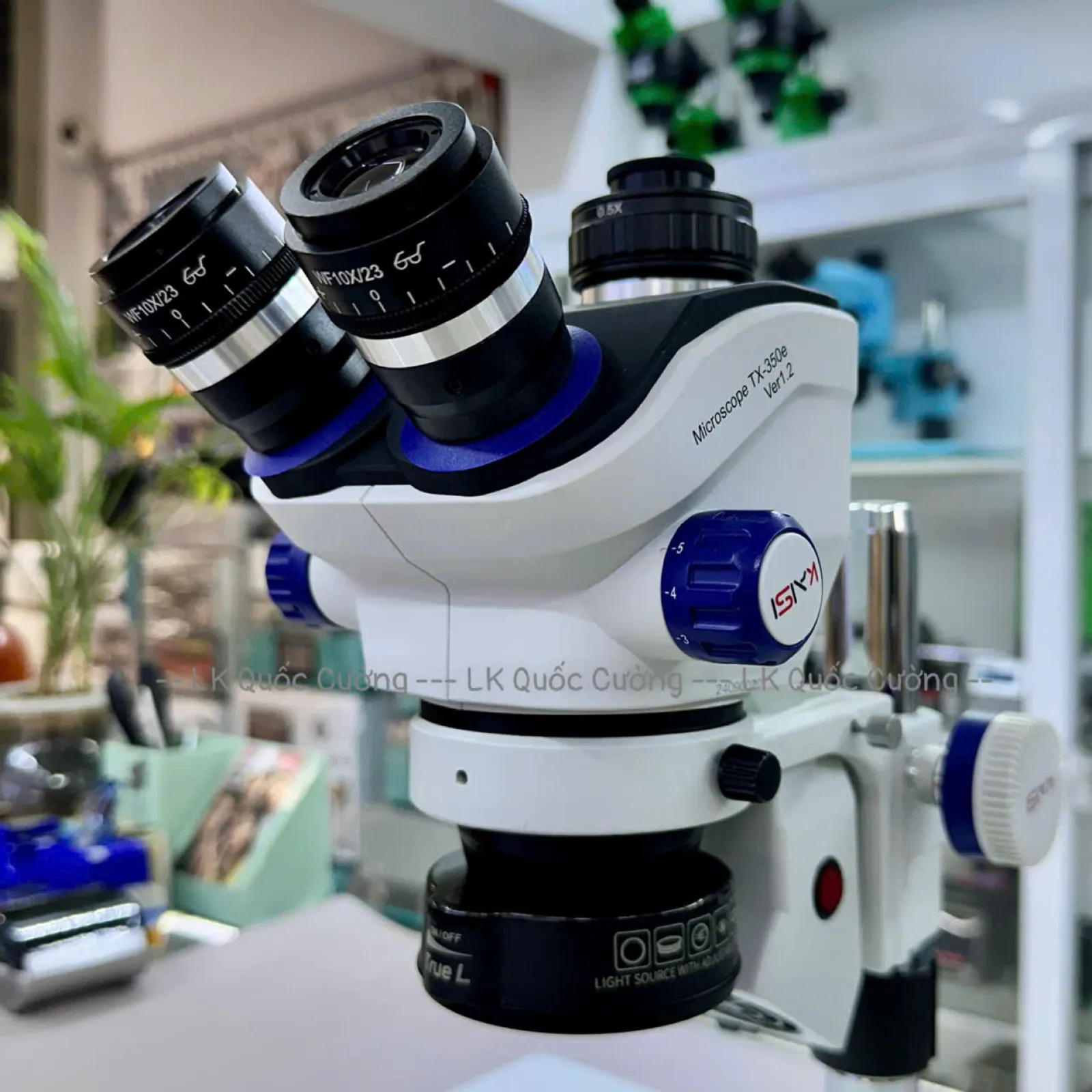 Kính hiển vi 3 mắt Kaisi TX-350E Ver1.3