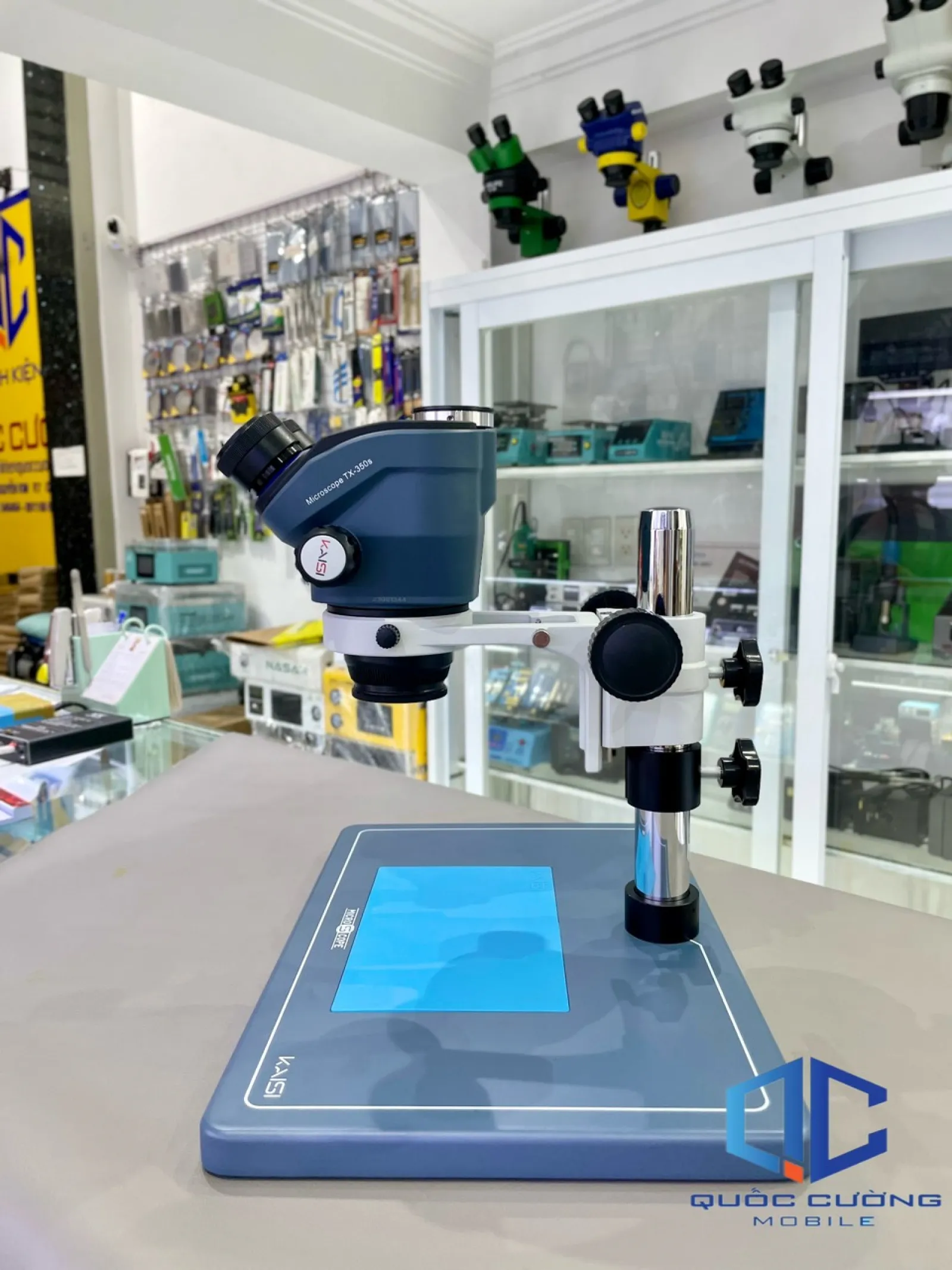 Kính hiển vi 3 mắt Kaisi TX-350S