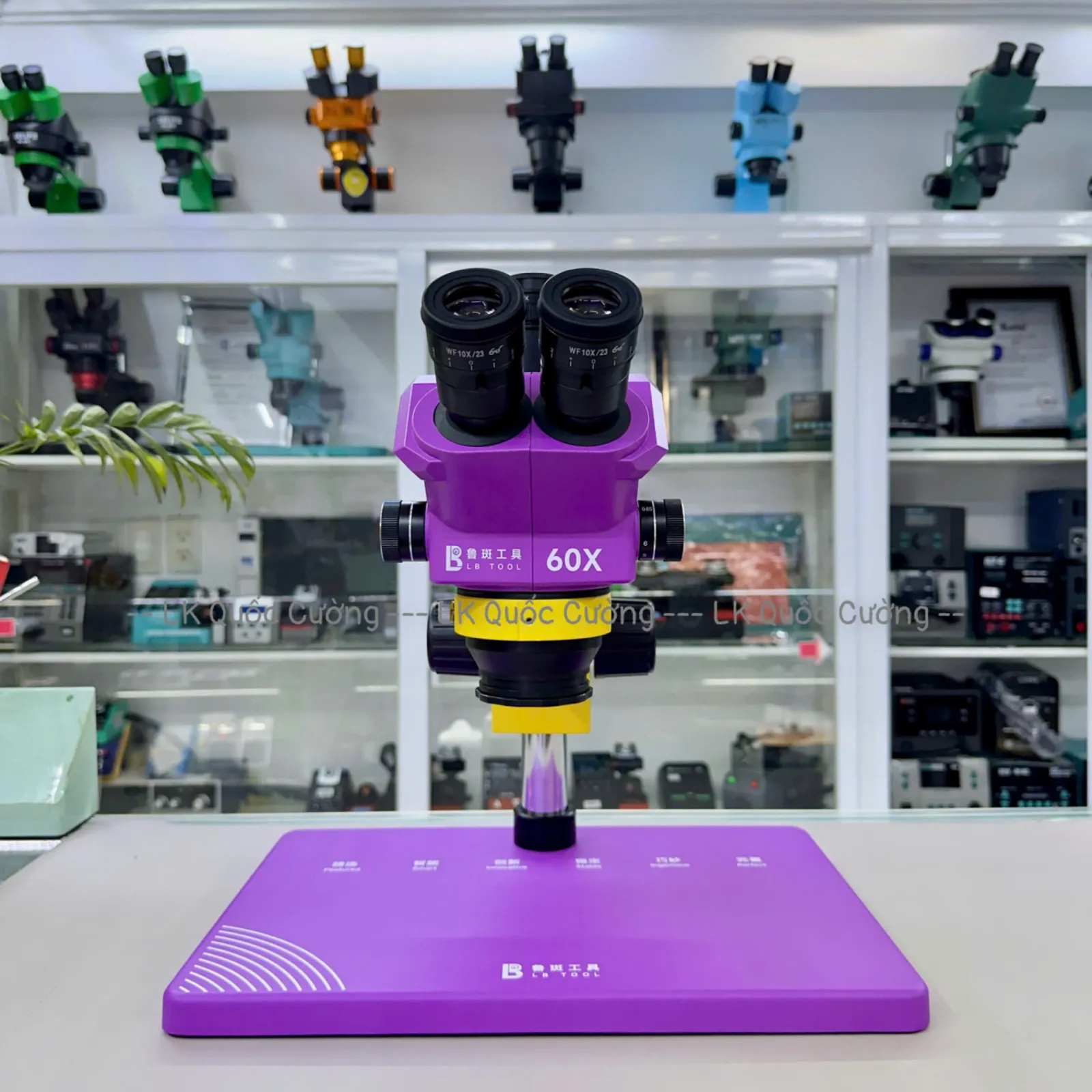 Kính hiển vi 3 mắt Luban 6560/ ZOOM 6X