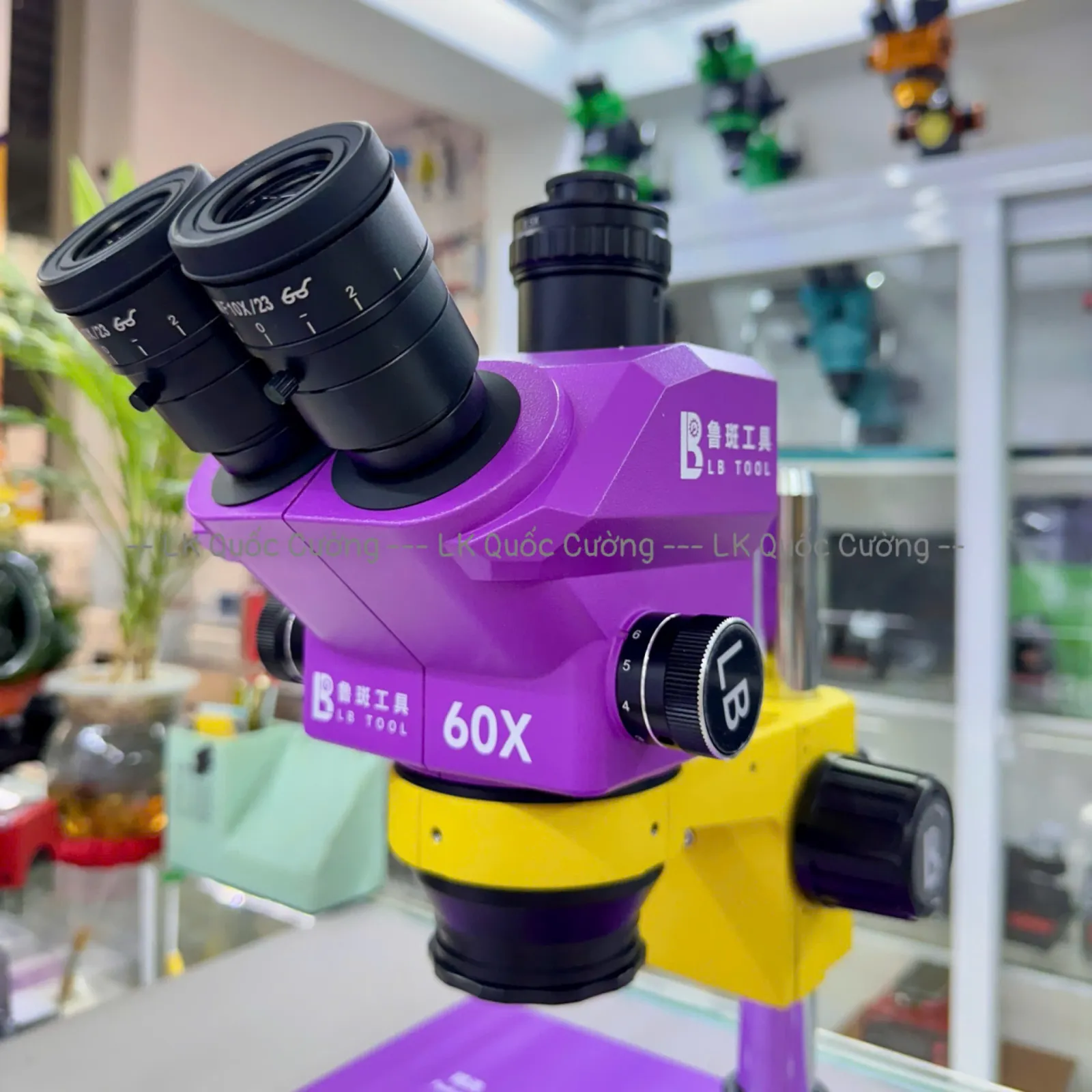 Kính hiển vi 3 mắt Luban 6560/ ZOOM 6X