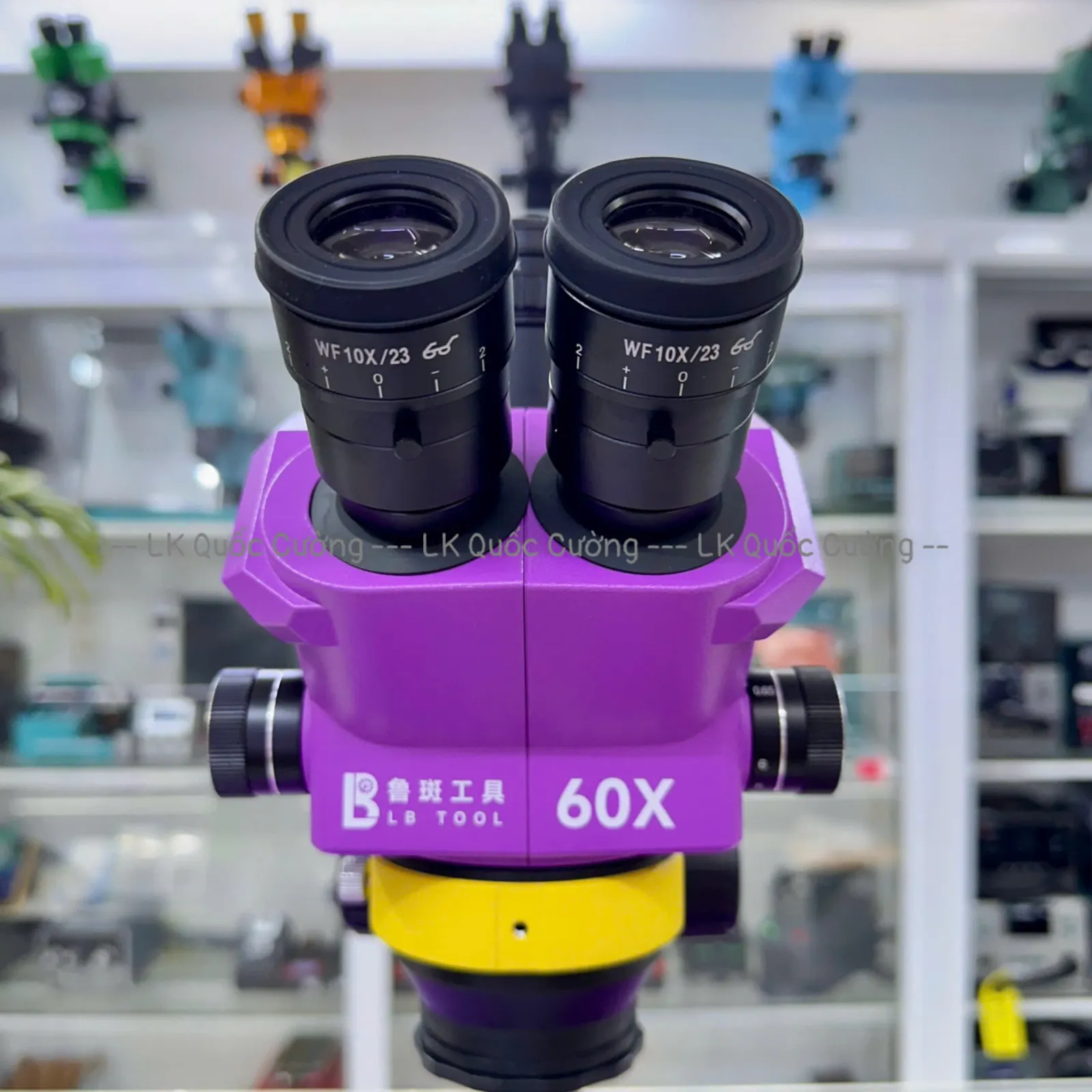 Kính hiển vi 3 mắt Luban 6560/ ZOOM 6X