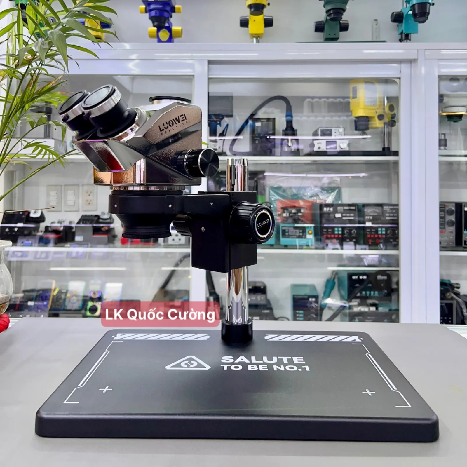 Kính hiển vi 3 mắt Luowei LW-TR02-B3TV