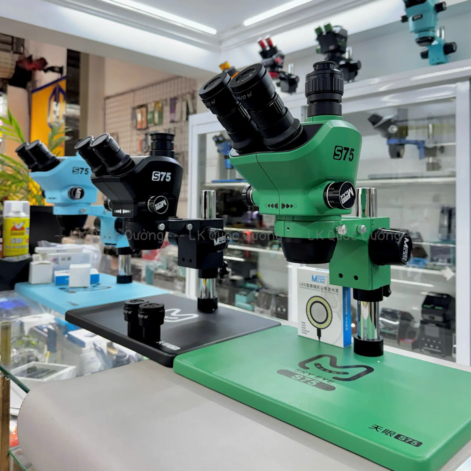 Kính hiển vi 3 mắt MaAnt S75 