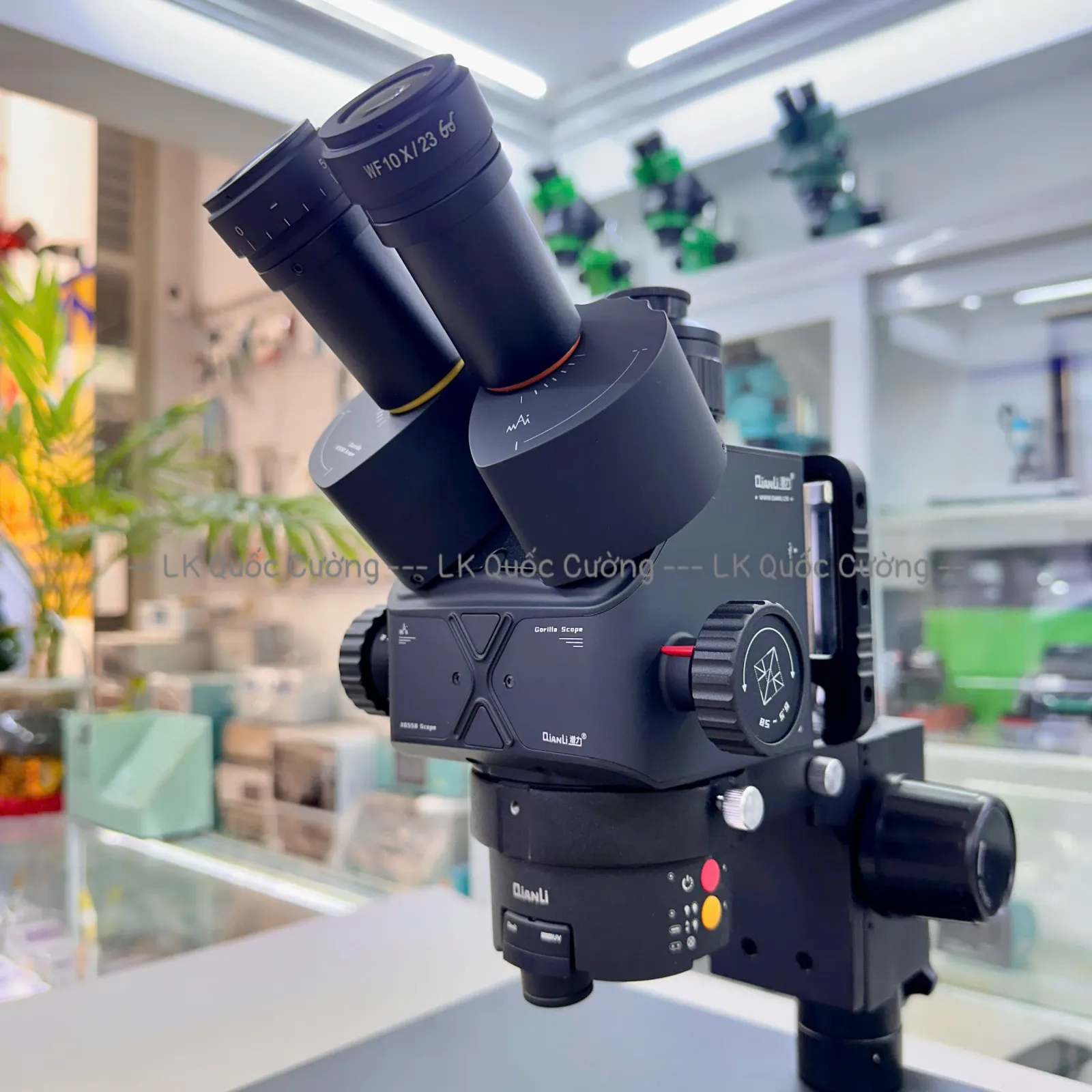 Kính hiển vi 3 mắt Qianli Gorilla X6558 Scope 