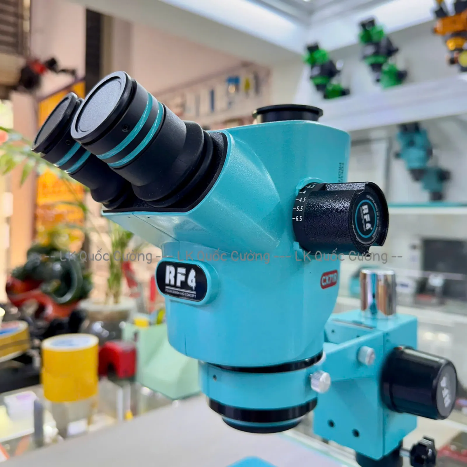 Kính hiển vi 3 mắt RF4 CX71R/ Zoom 6.5X