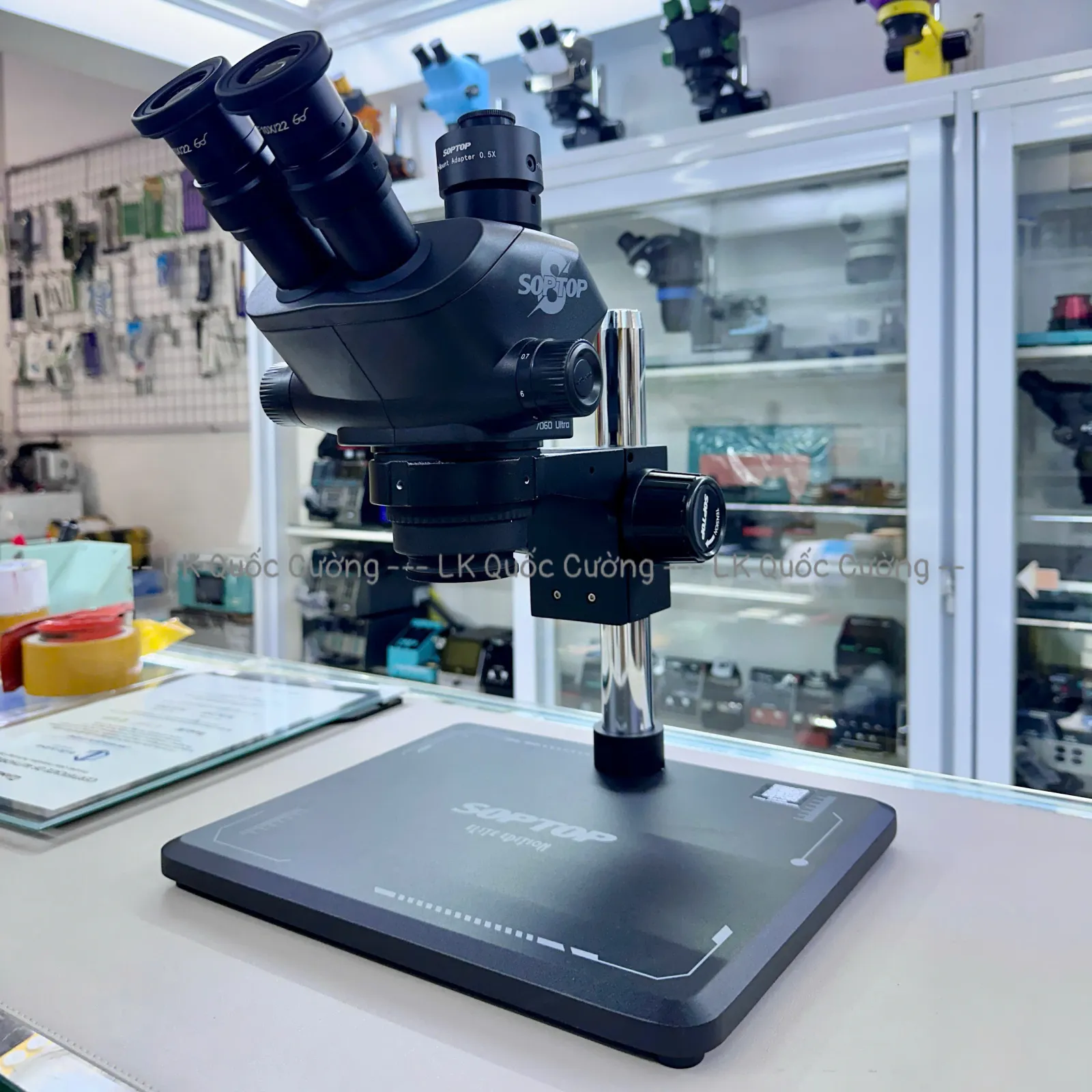 Kính hiển vi 3 mắt Soptop SZM-7060 Ultra