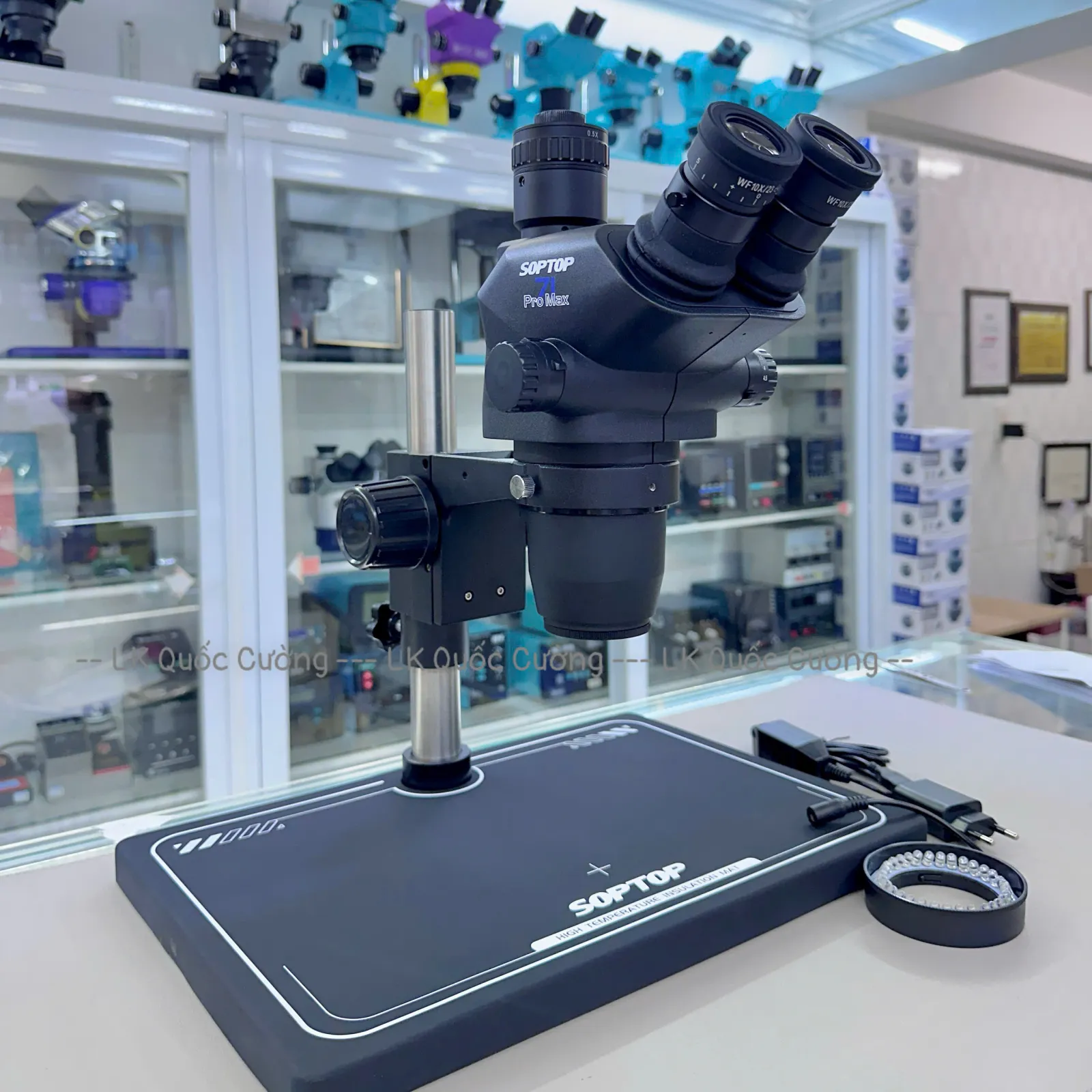 Kính hiển vi 3 mắt Soptop SZN-71Promax