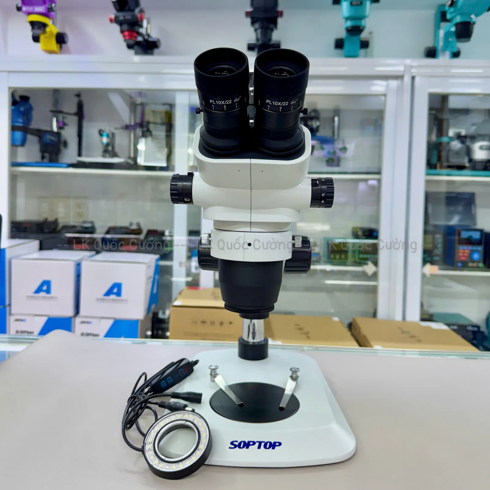 Kính hiển vi 3 mắt Soptop SZN71