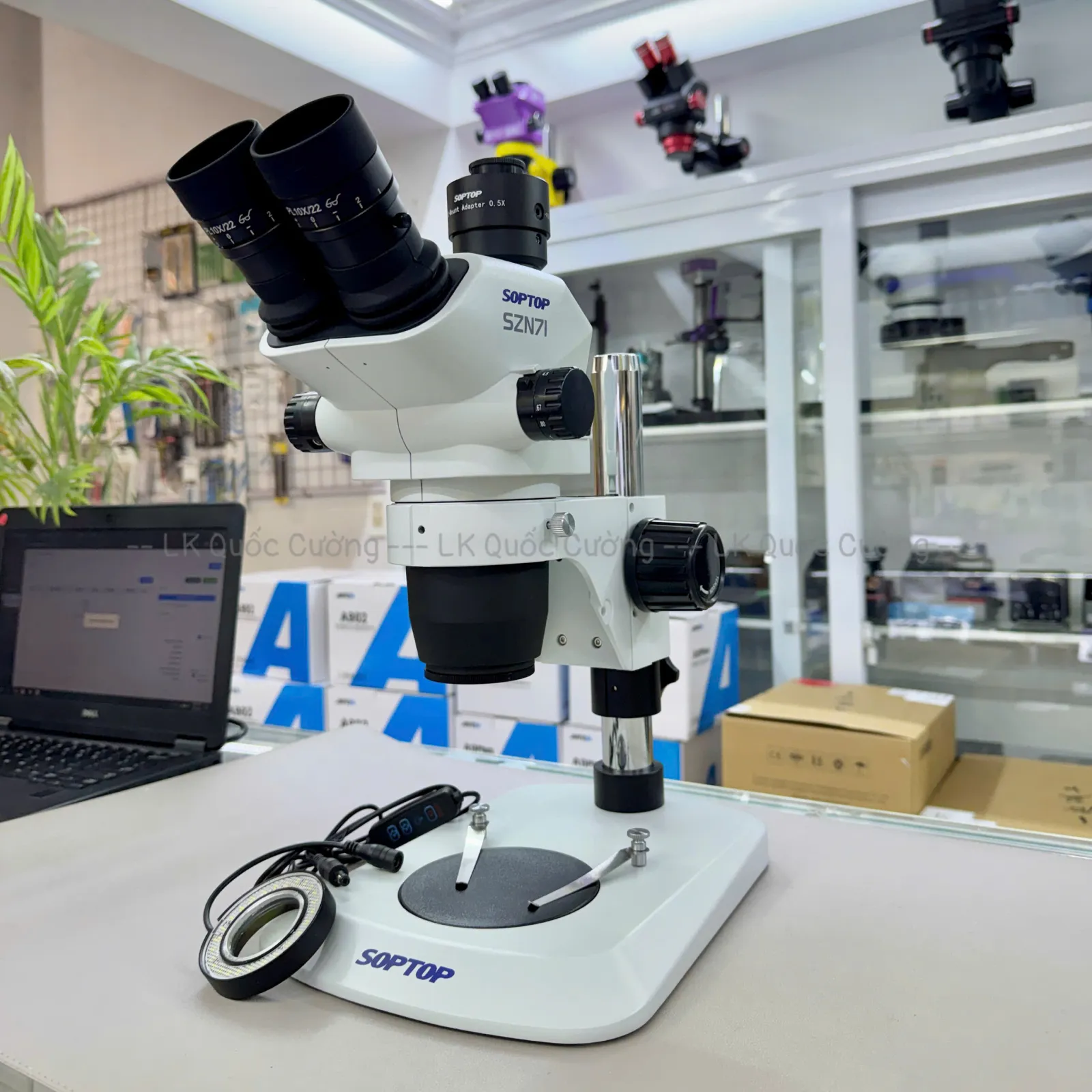 Kính hiển vi 3 mắt Soptop SZN71
