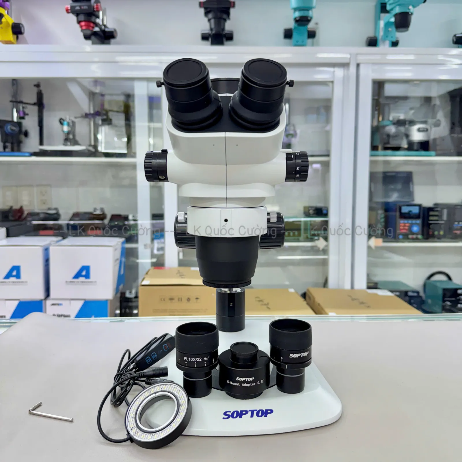 Kính hiển vi 3 mắt Soptop SZN71