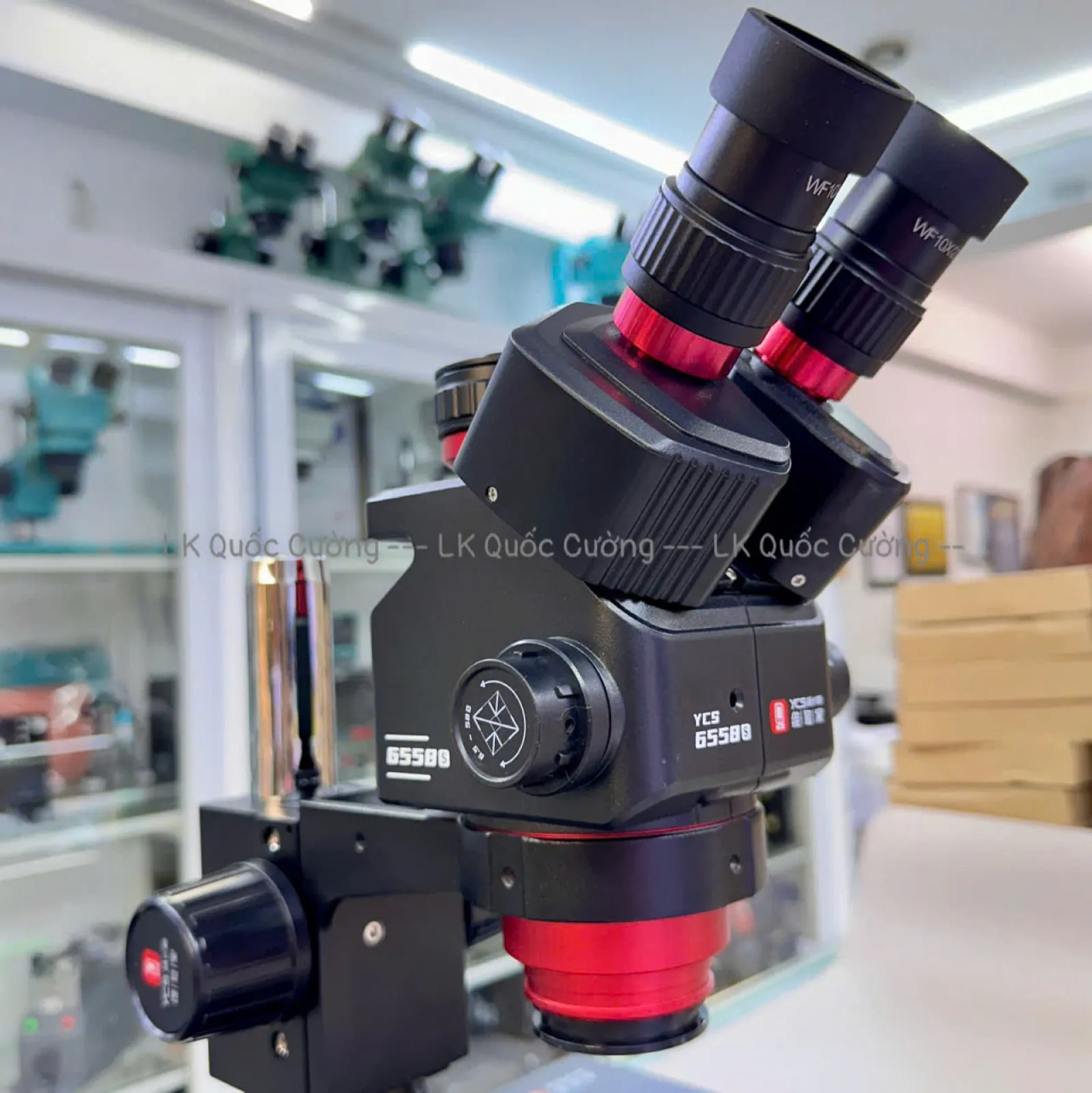 Kính hiển vi 3 mắt YCS 6558S