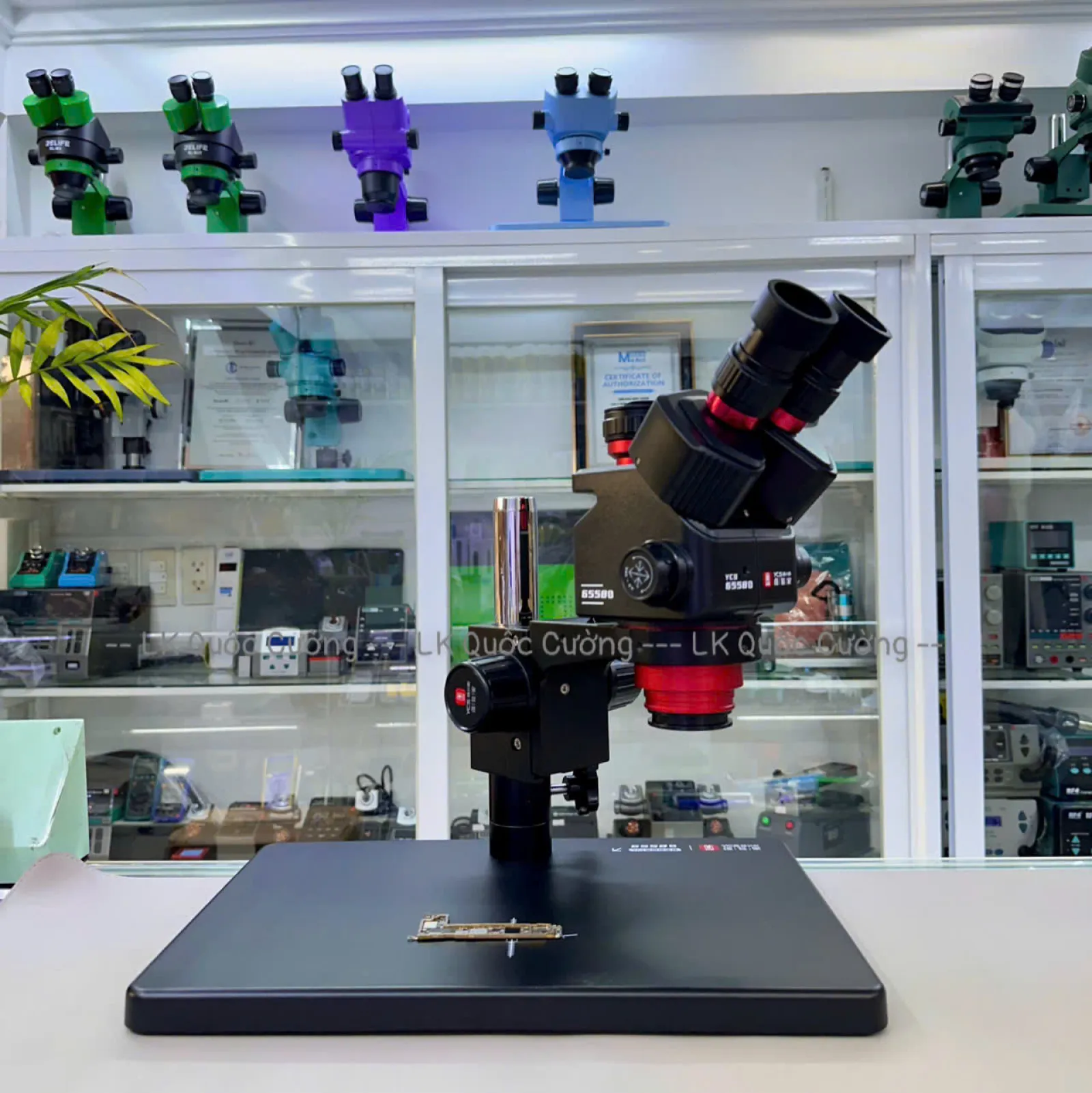 Kính hiển vi 3 mắt YCS 6558S