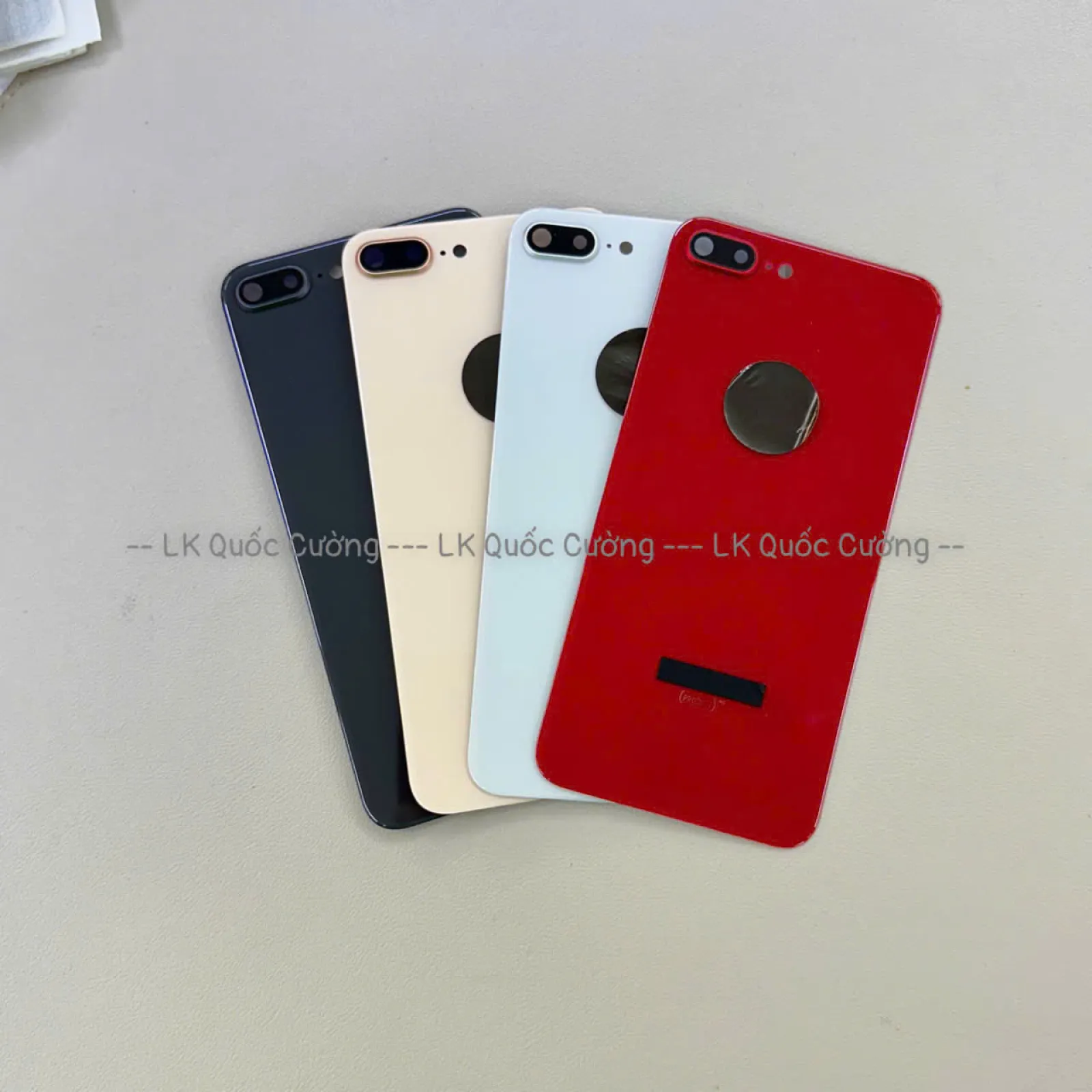 Kính Lưng 8P Có Viền Camera