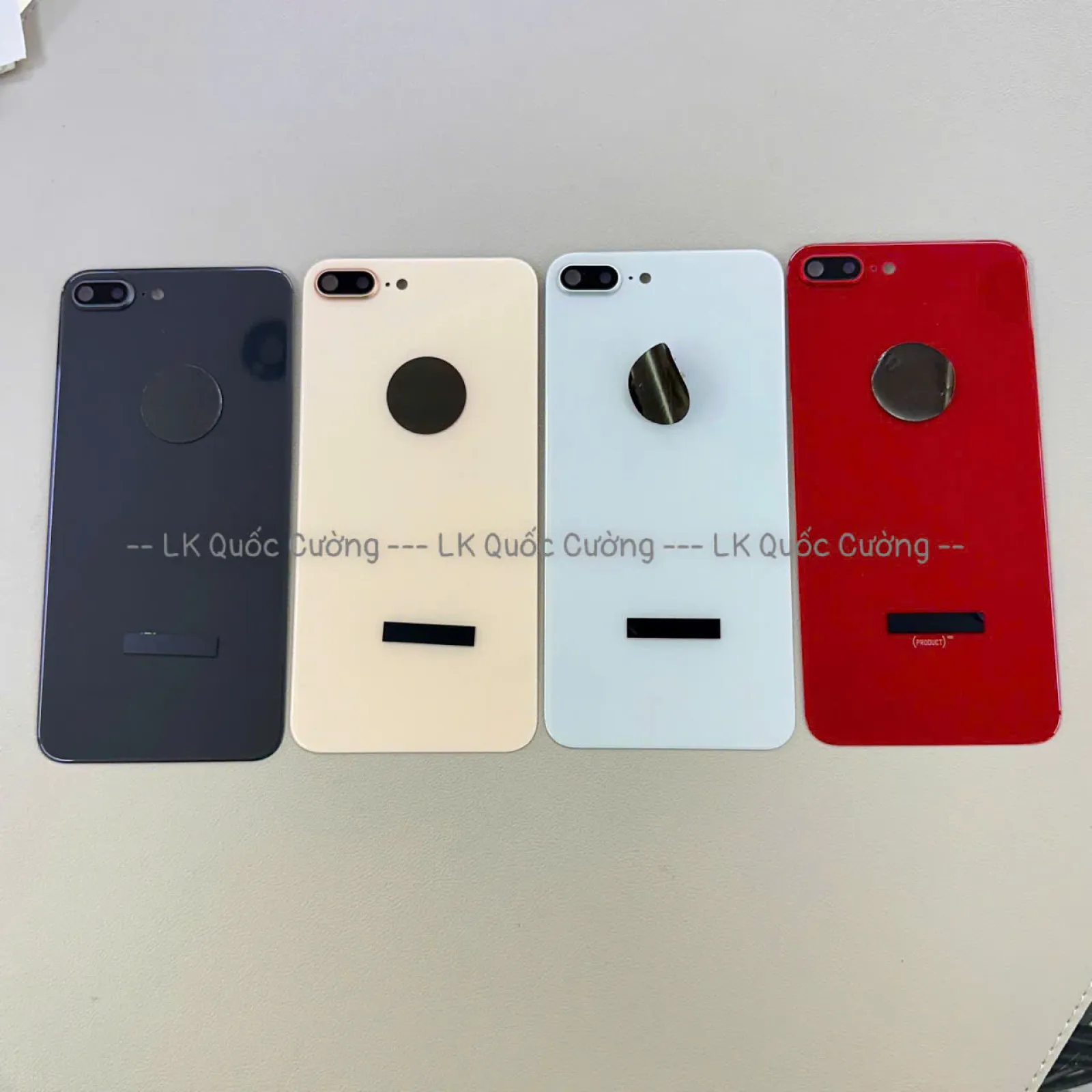 Kính Lưng 8P Có Viền Camera