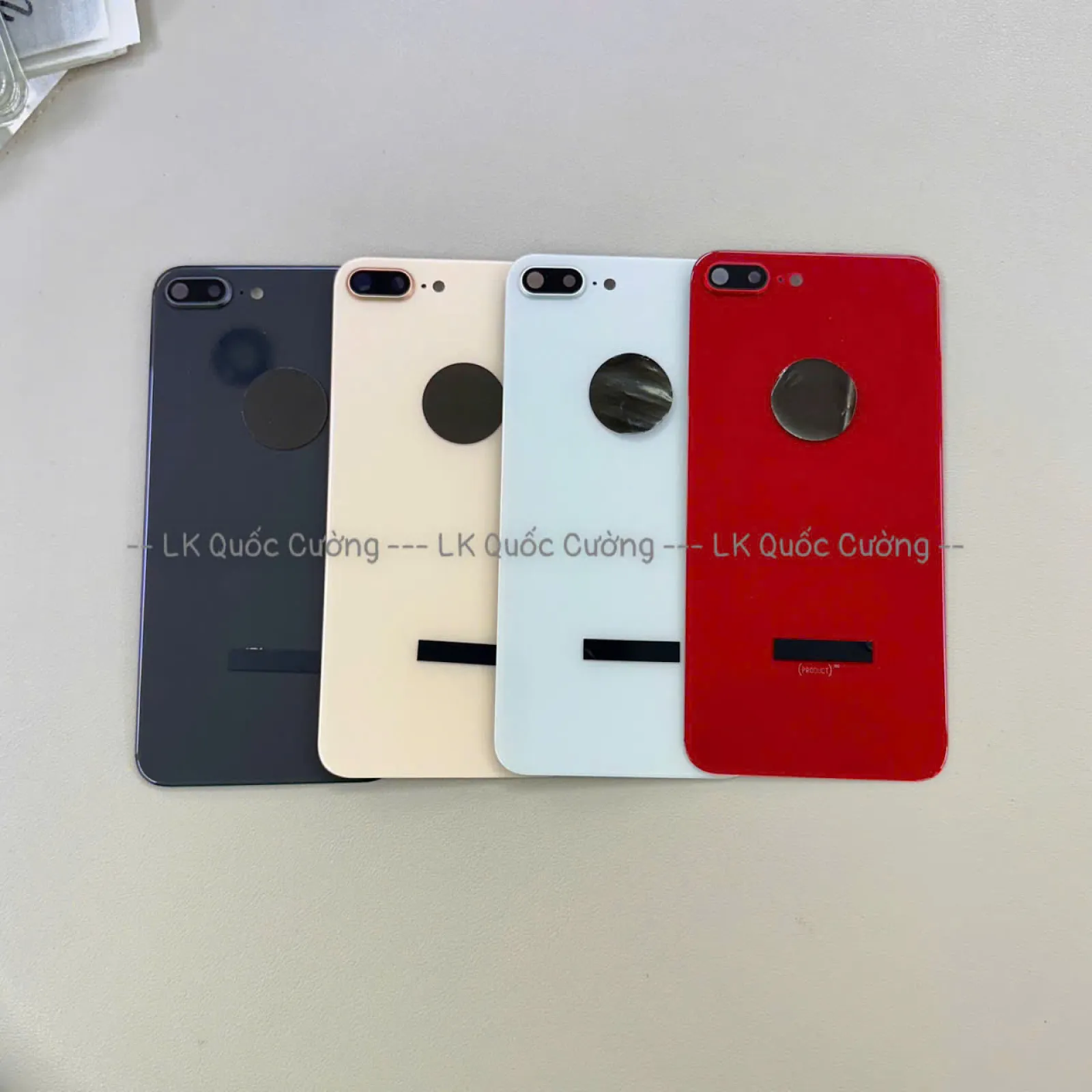 Kính Lưng 8P Có Viền Camera