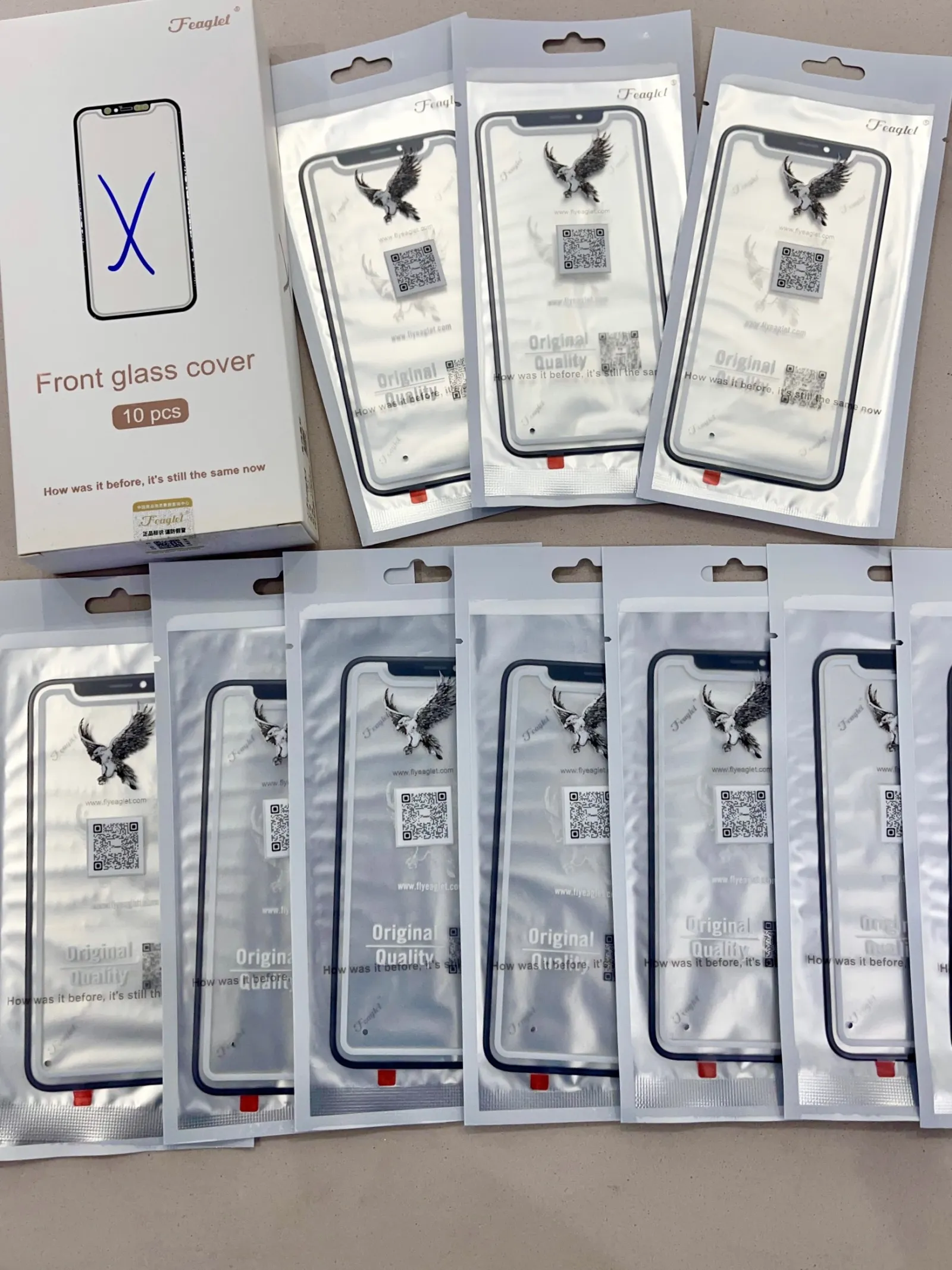 Kính X/Xs Đại Bàng có keo