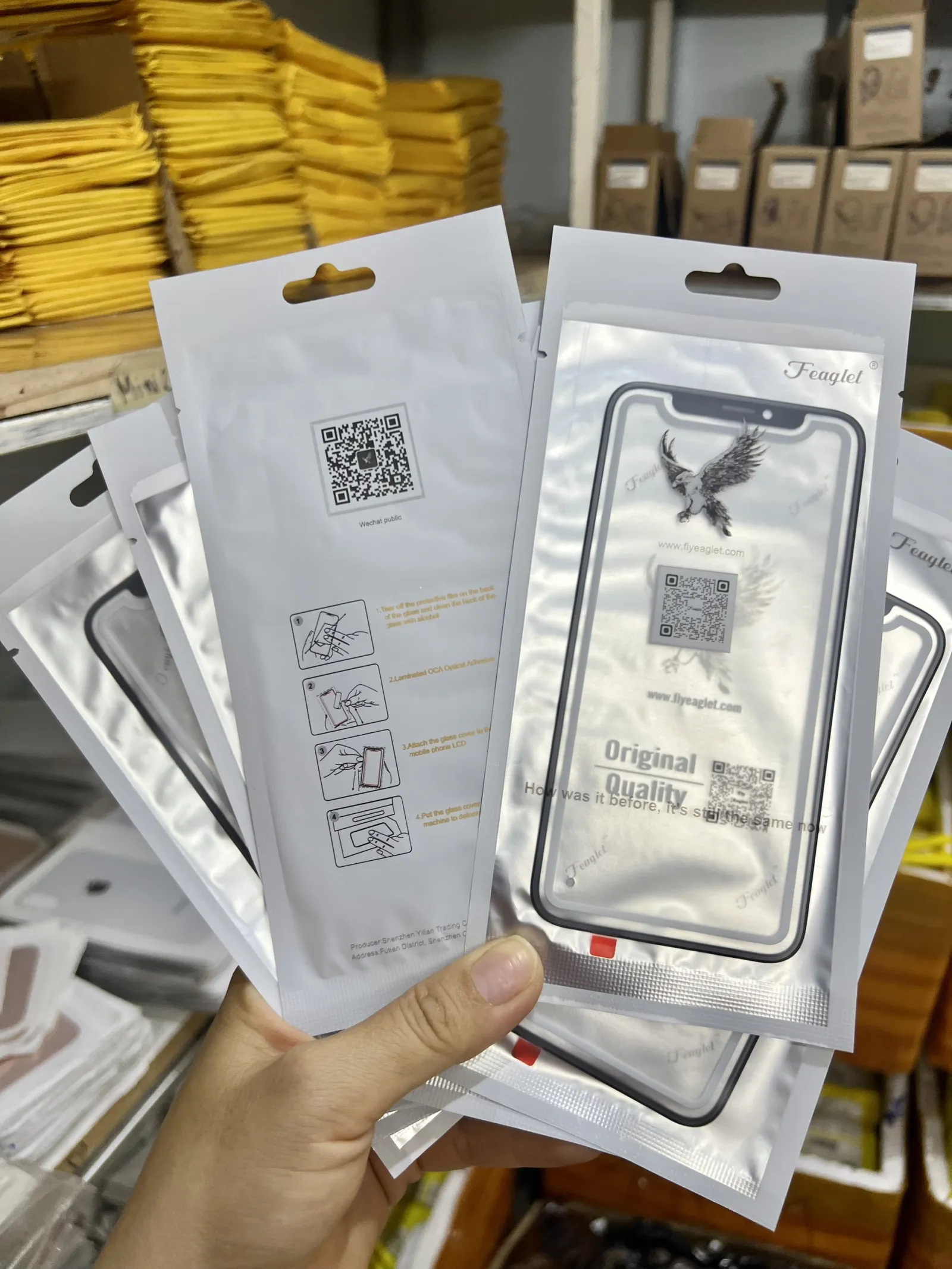 Kính X/Xs Đại Bàng có keo