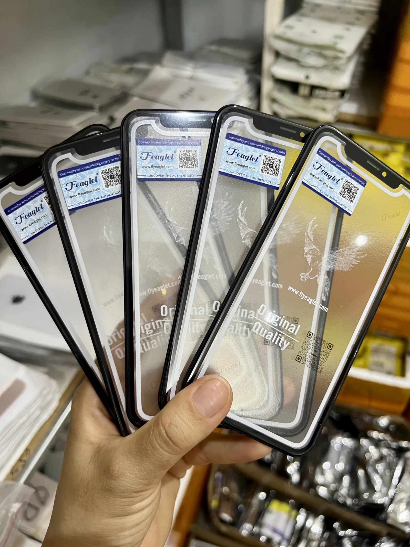 Kính XR Đại Bàng có keo