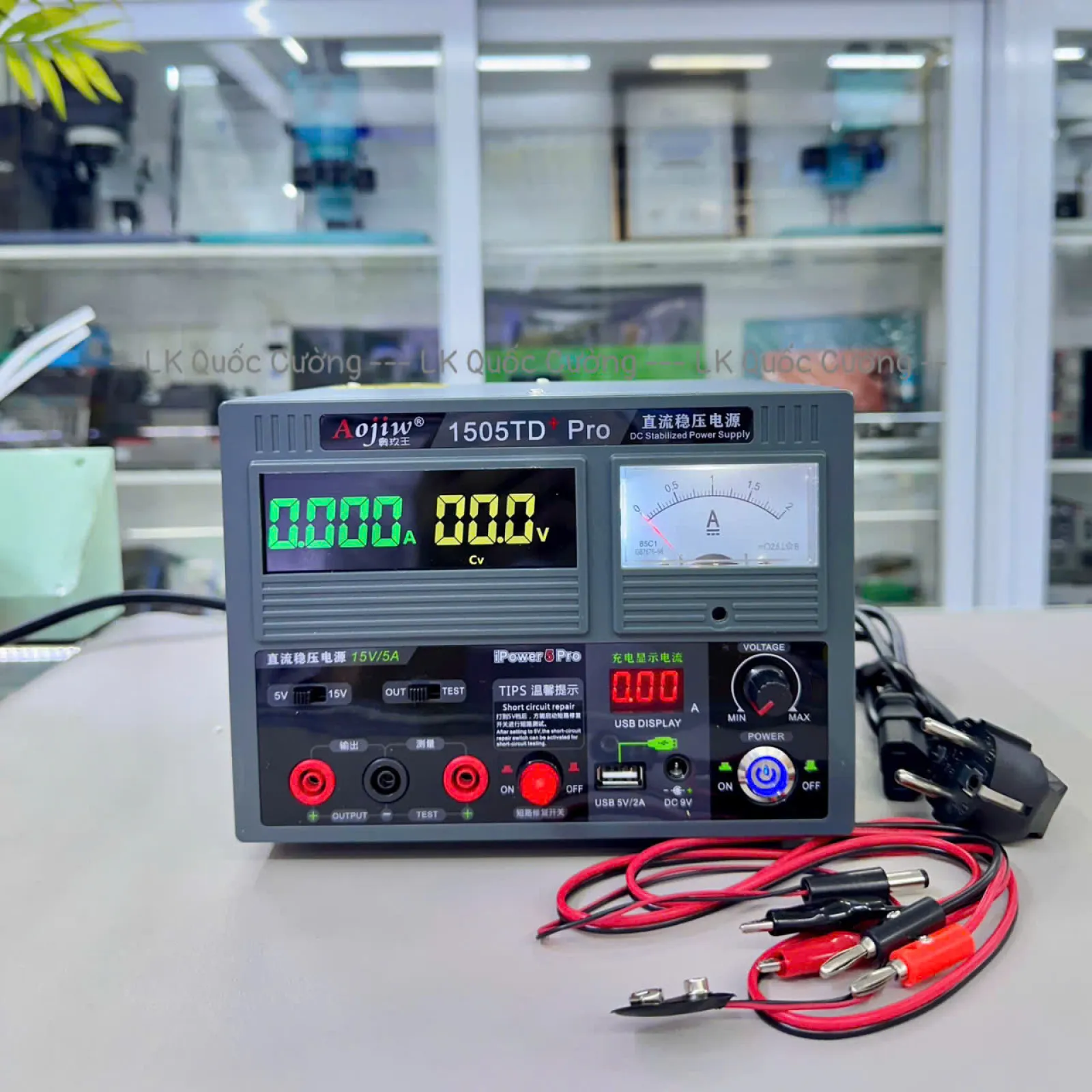 Máy cấp nguồn Aojiw 1505TD Pro