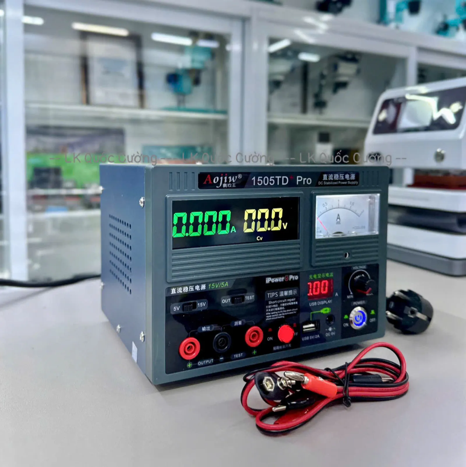 Máy cấp nguồn Aojiw 1505TD Pro