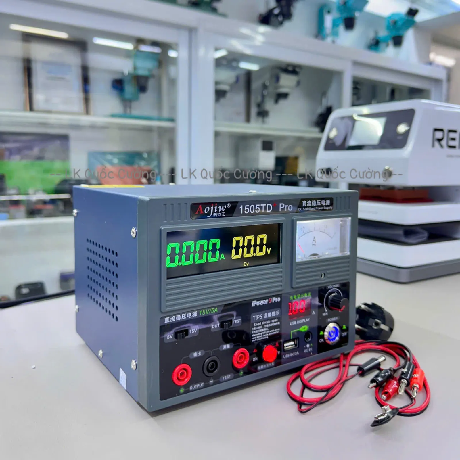 Máy cấp nguồn Aojiw 1505TD Pro