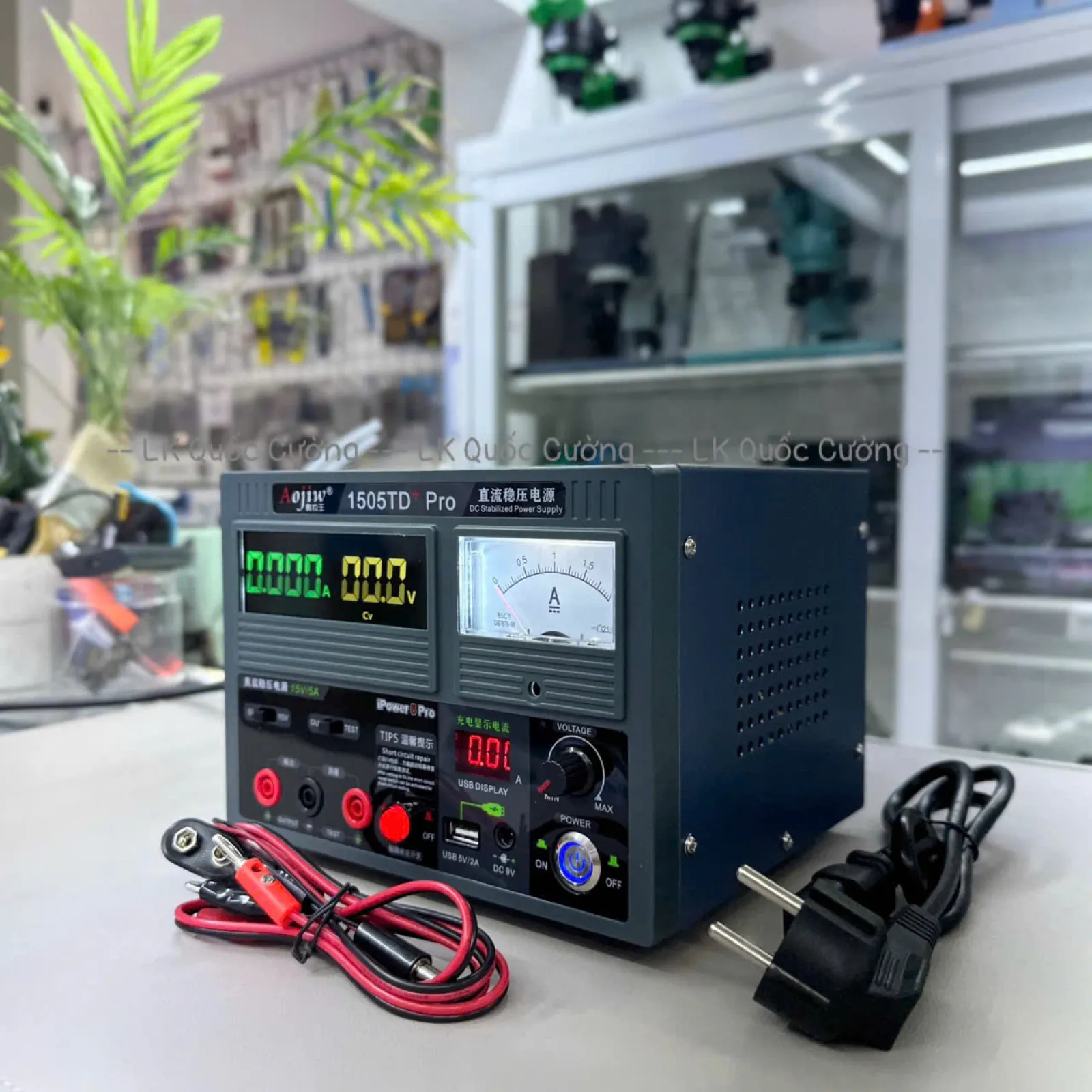 Máy cấp nguồn Aojiw 1505TD Pro