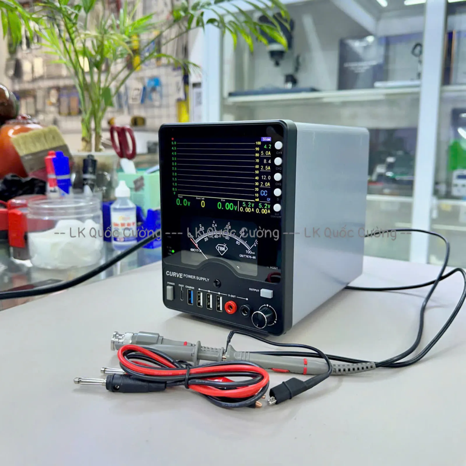 Máy cấp nguồn Curve Power Supply/ 10A-30V