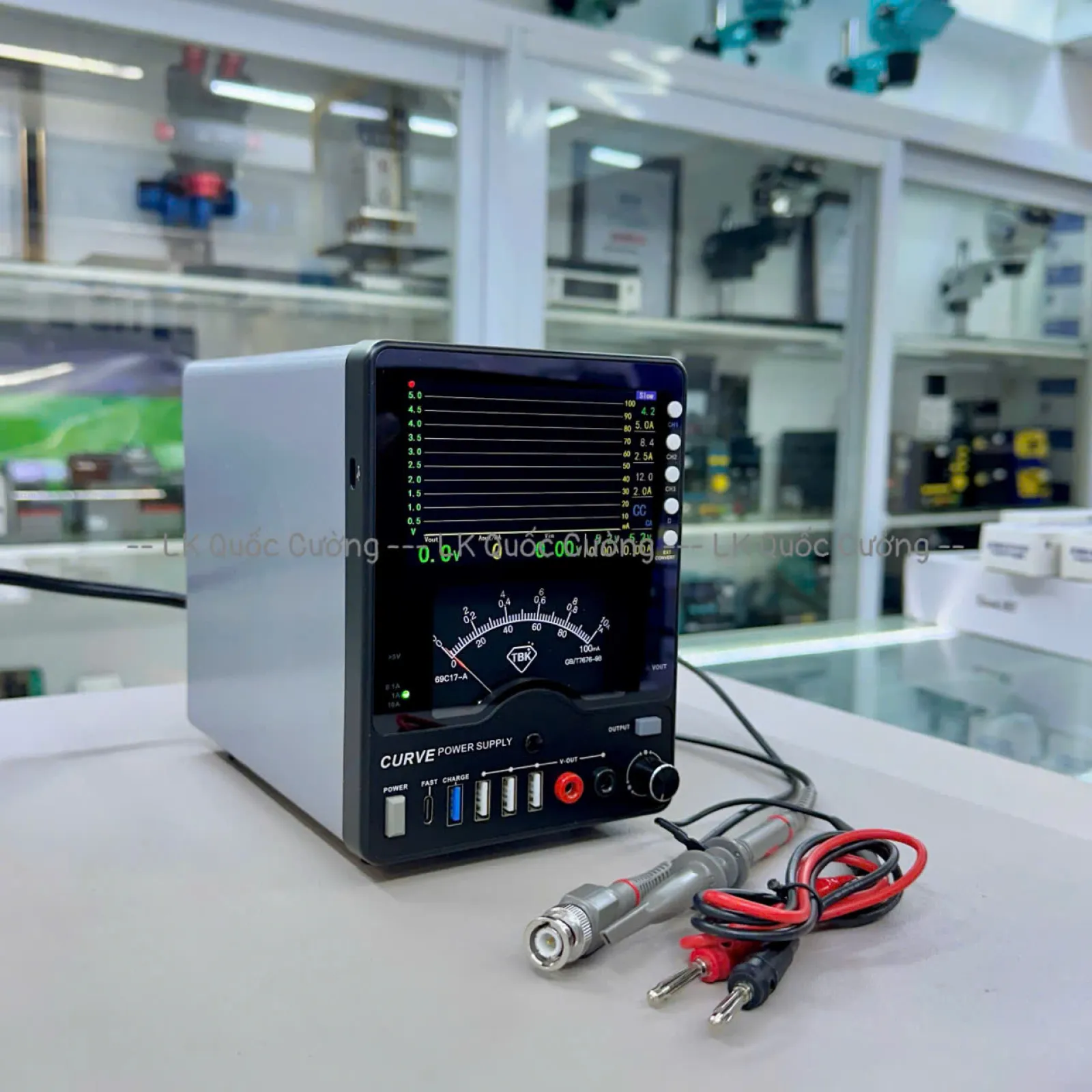 Máy cấp nguồn Curve Power Supply/ 10A-30V