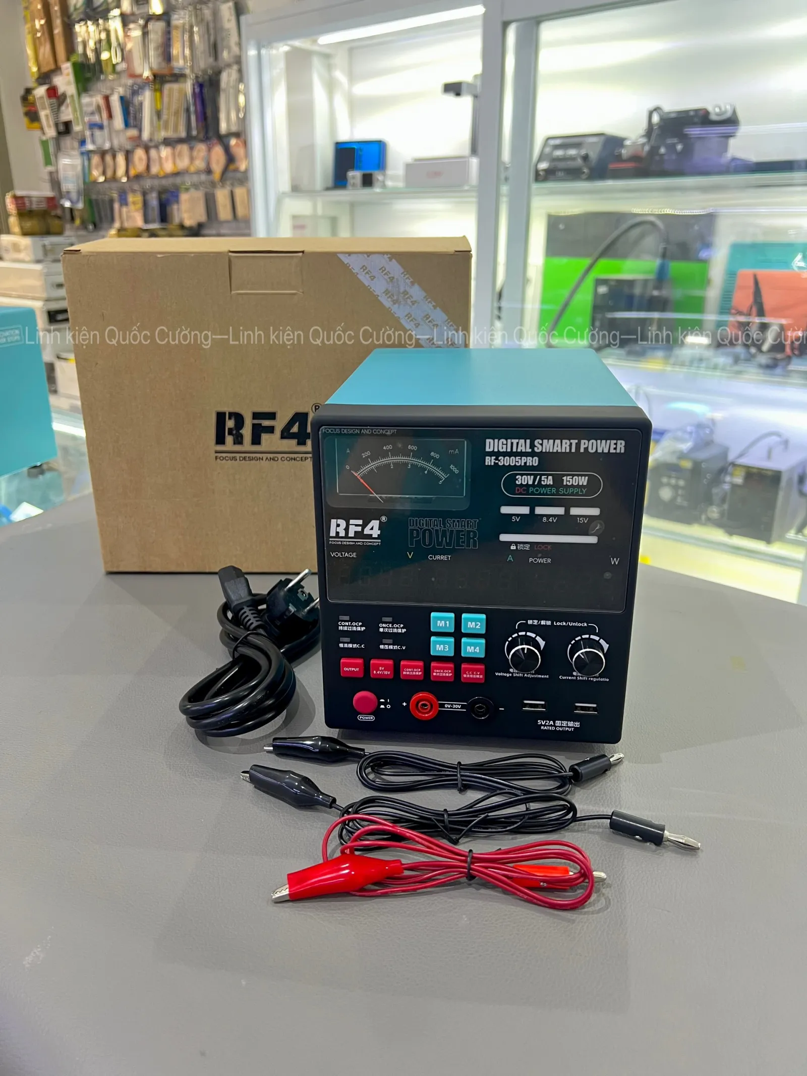 Máy cấp nguồn RF4 - 3005Pro