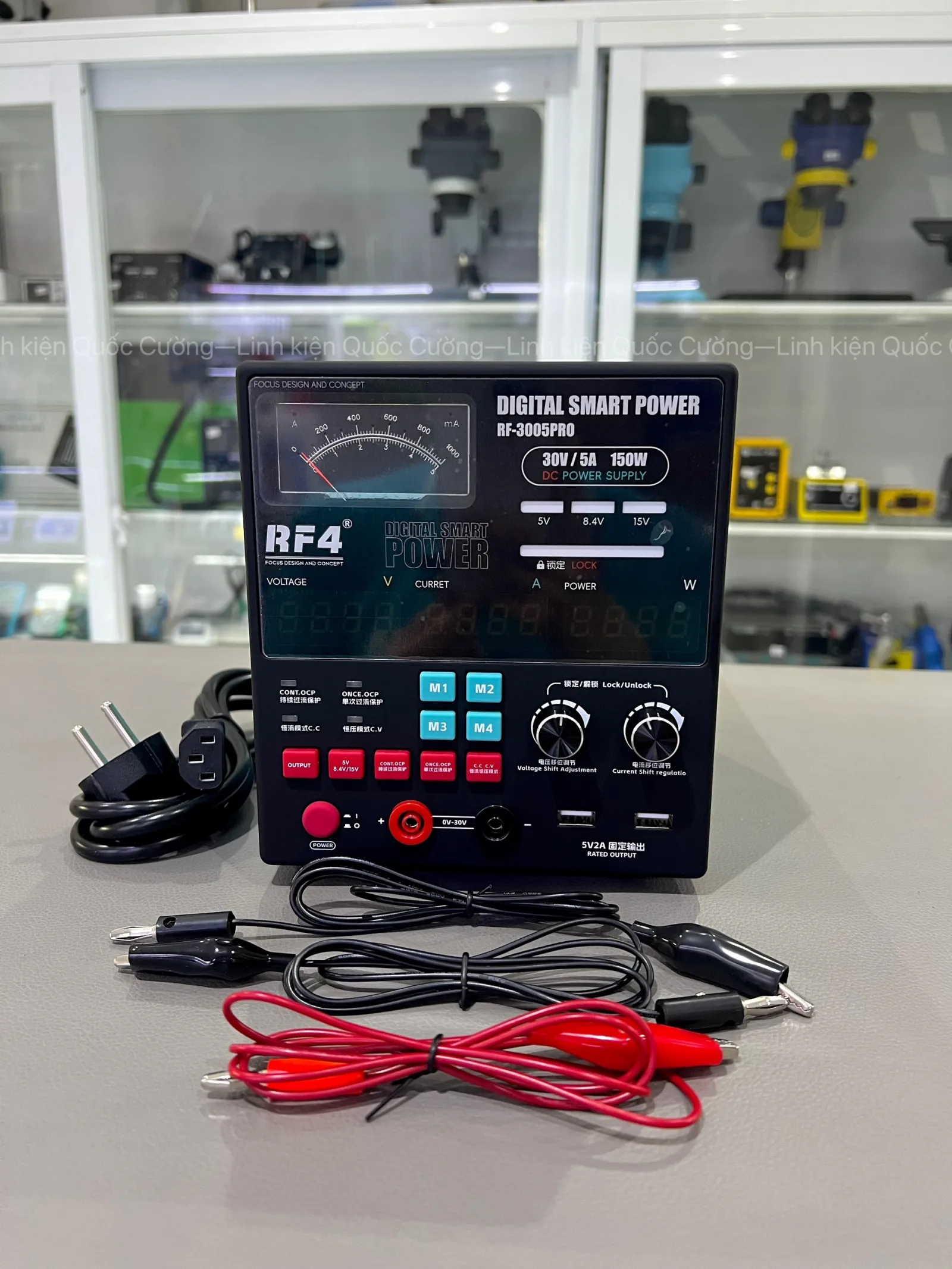 Máy cấp nguồn RF4 - 3005Pro