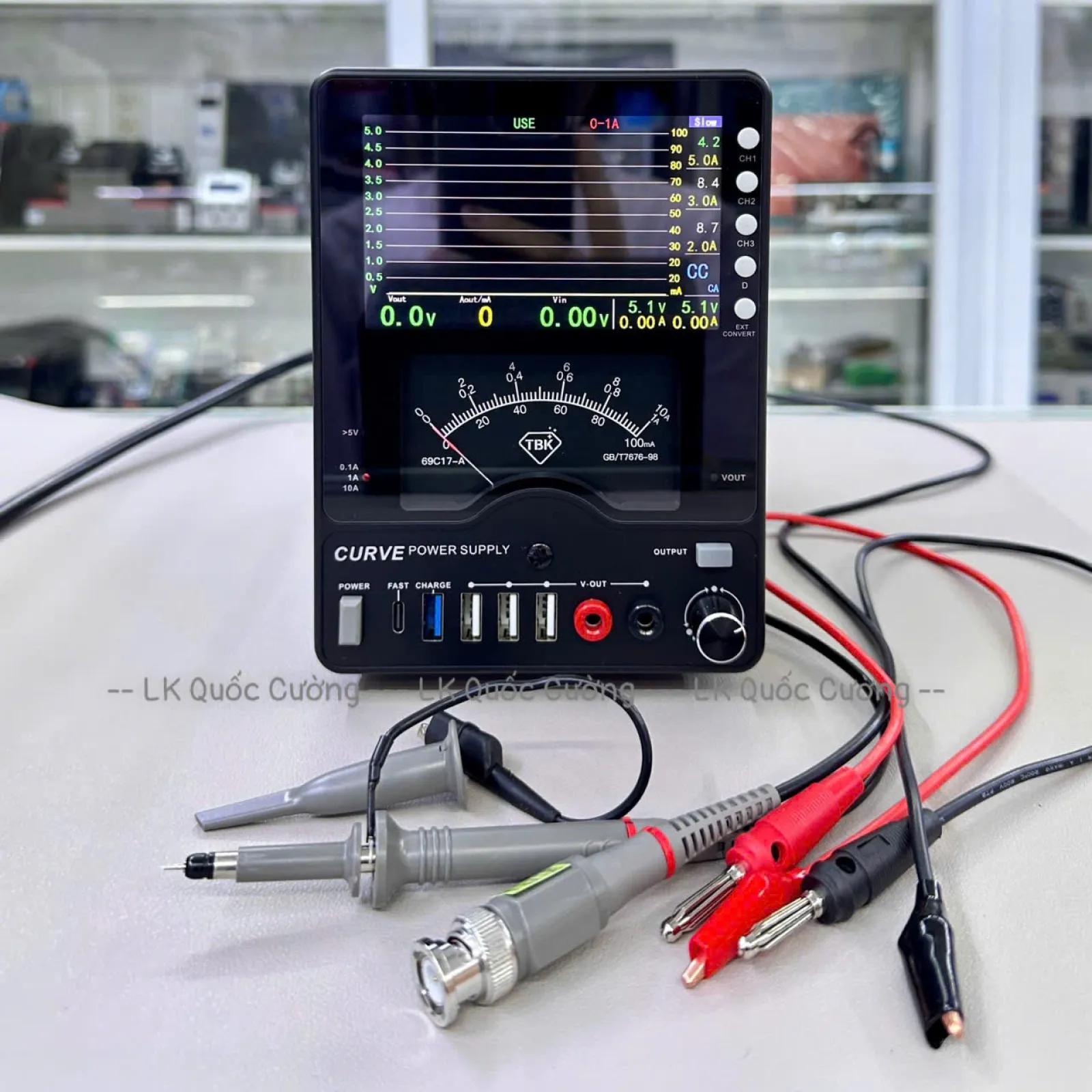 Máy cấp nguồn TBK Curue 218