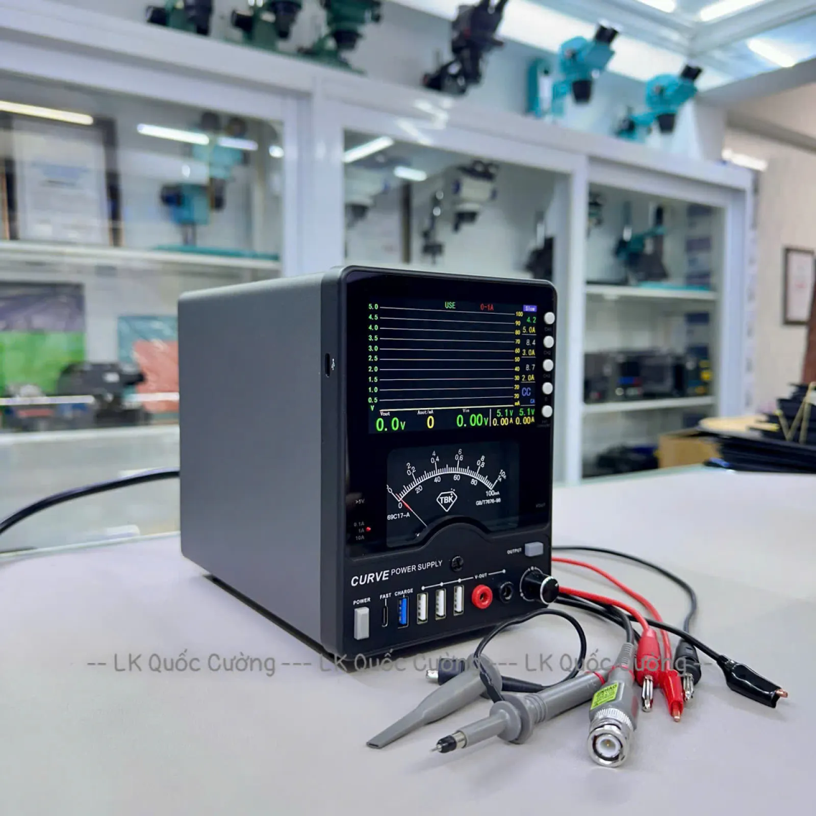 Máy cấp nguồn TBK Curue 218