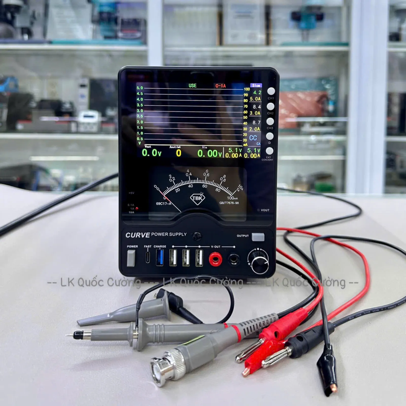 Máy cấp nguồn TBK Curue 218