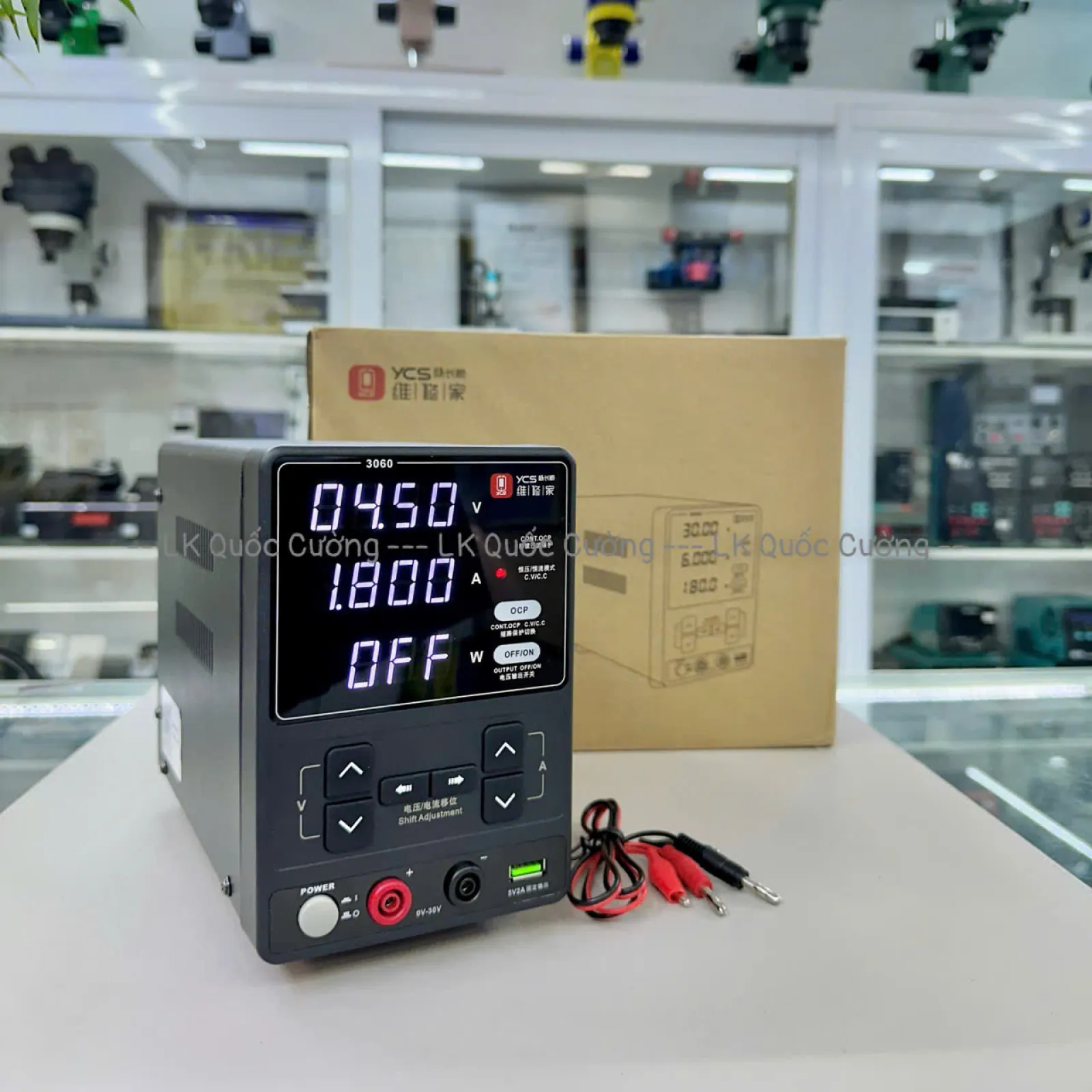 Máy cấp nguồn YCS 3060/ 6A-30V