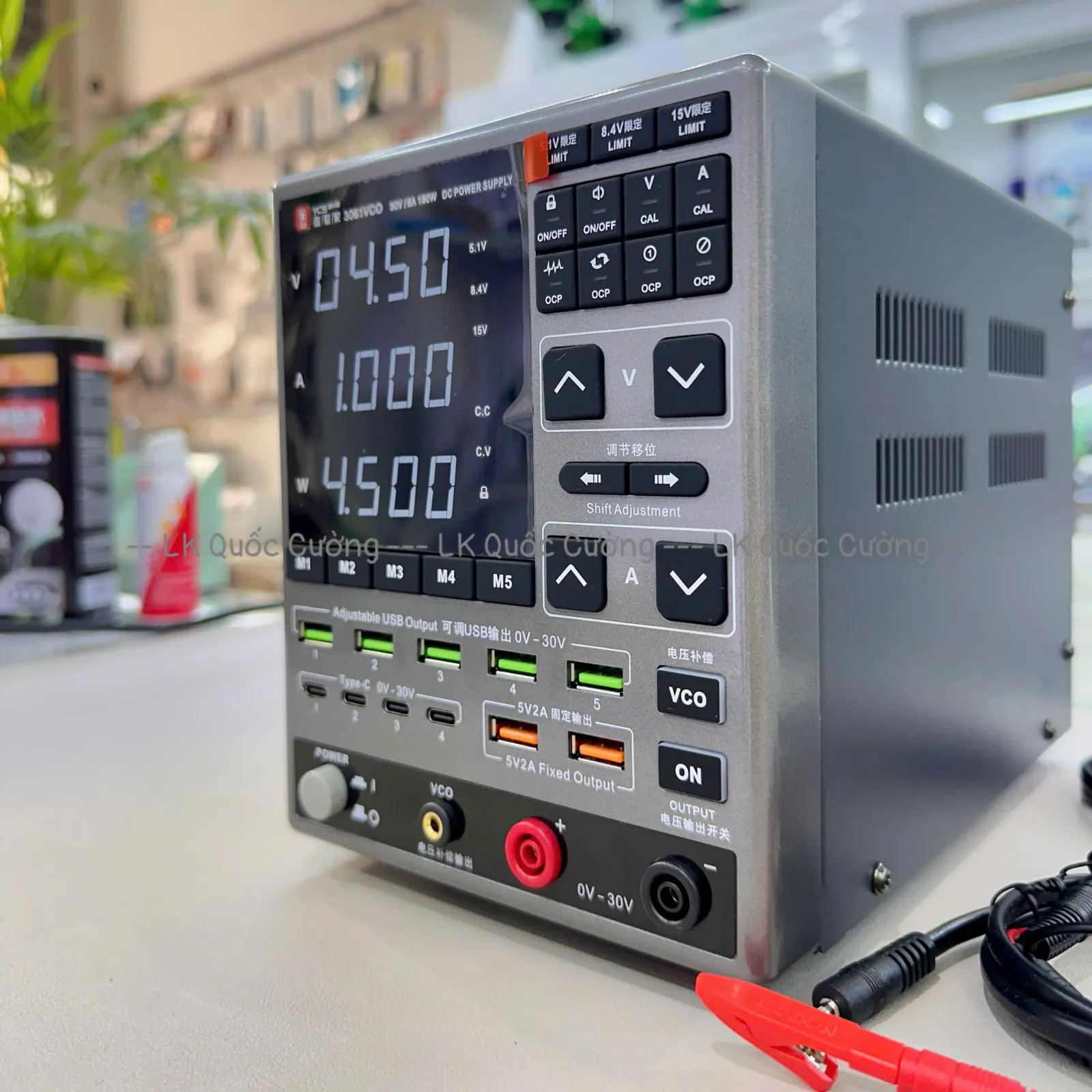 Máy cấp nguồn YCS 3061VCO/ 6A-30V