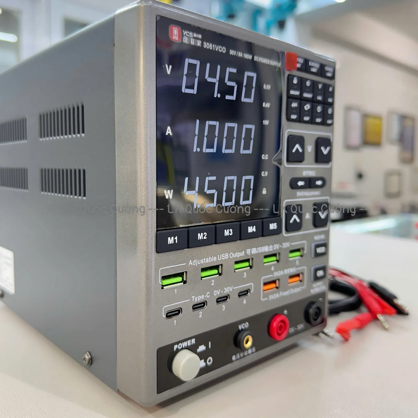 Máy cấp nguồn YCS 3061VCO/ 6A-30V