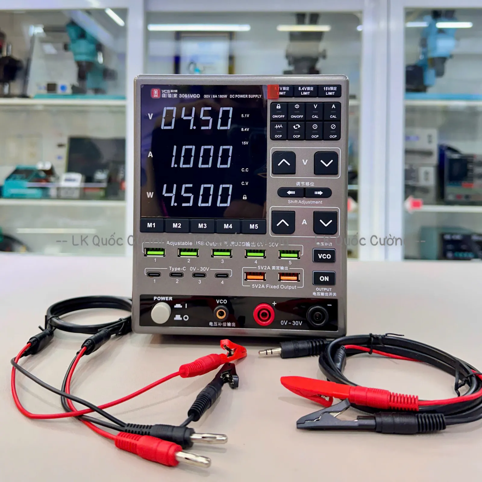 Máy cấp nguồn YCS 3061VCO/ 6A-30V