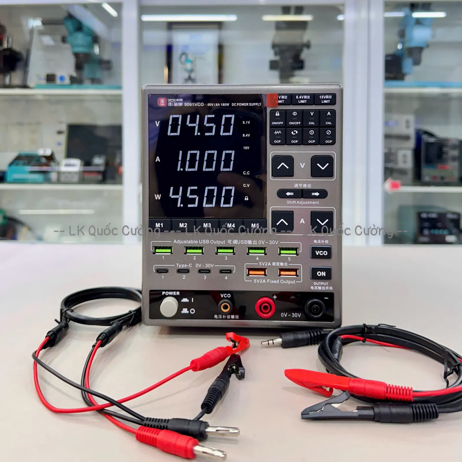 Máy cấp nguồn YCS 3061VCO/ 6A-30V