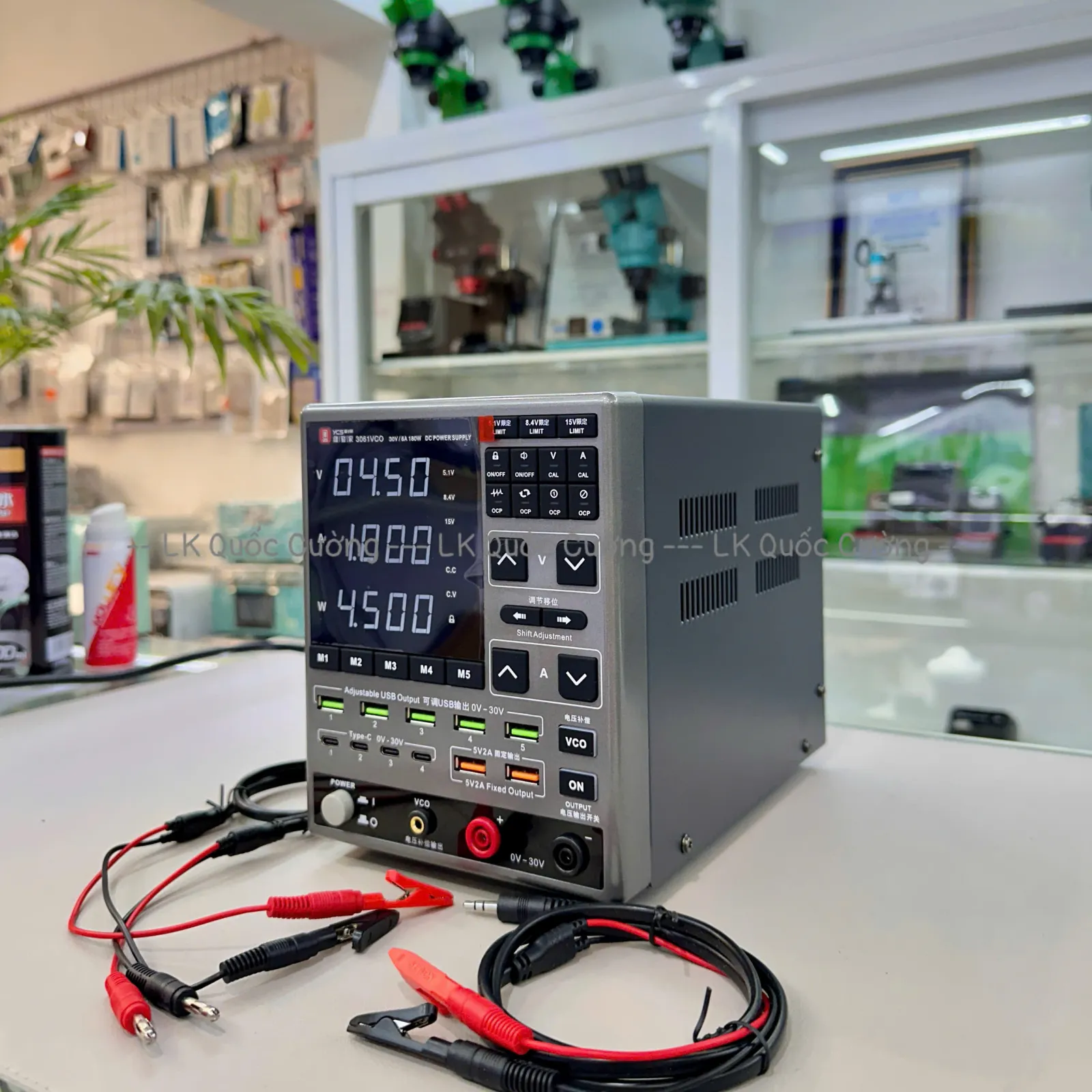 Máy cấp nguồn YCS 3061VCO/ 6A-30V