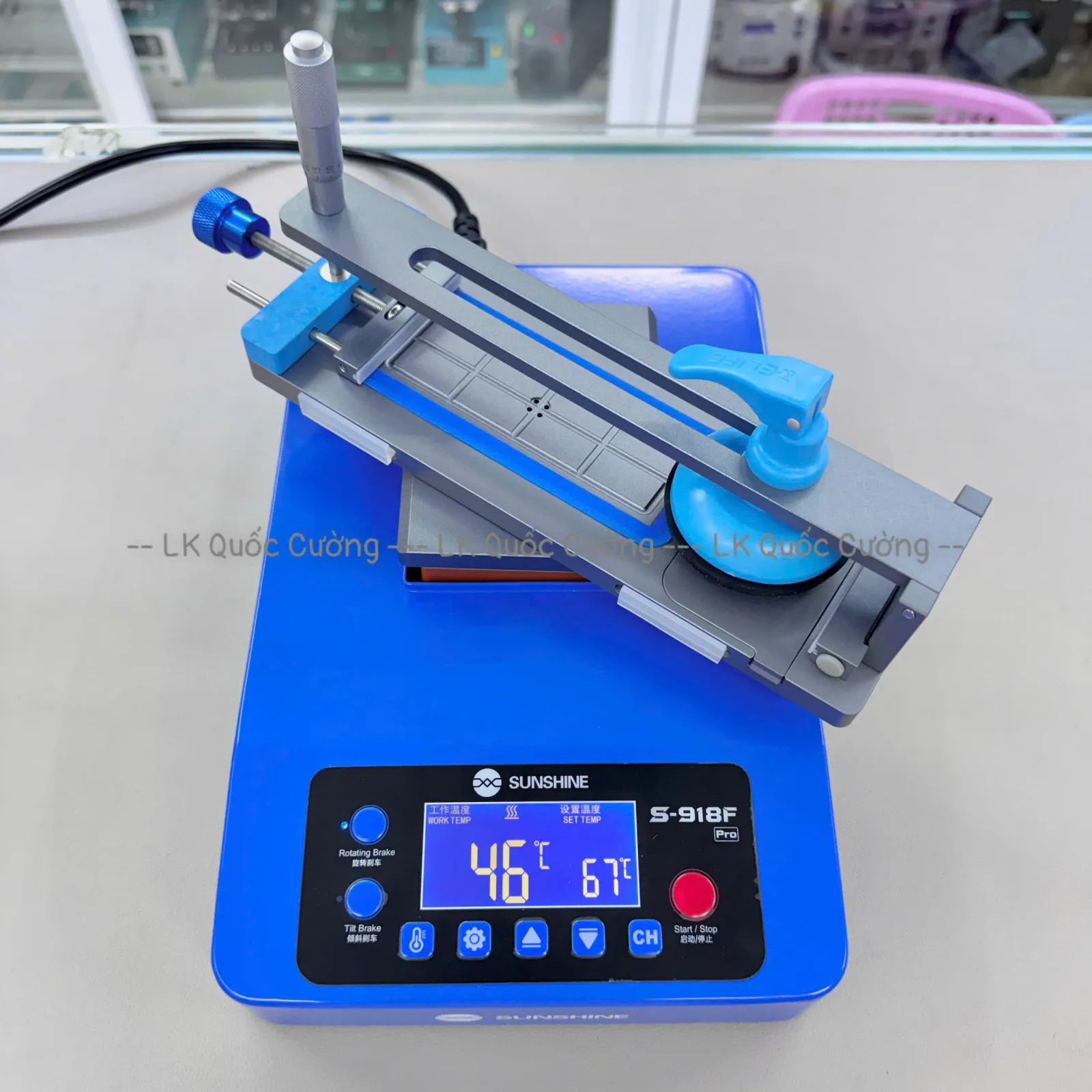 Máy cắt xoay Sunshine S-918F Pro