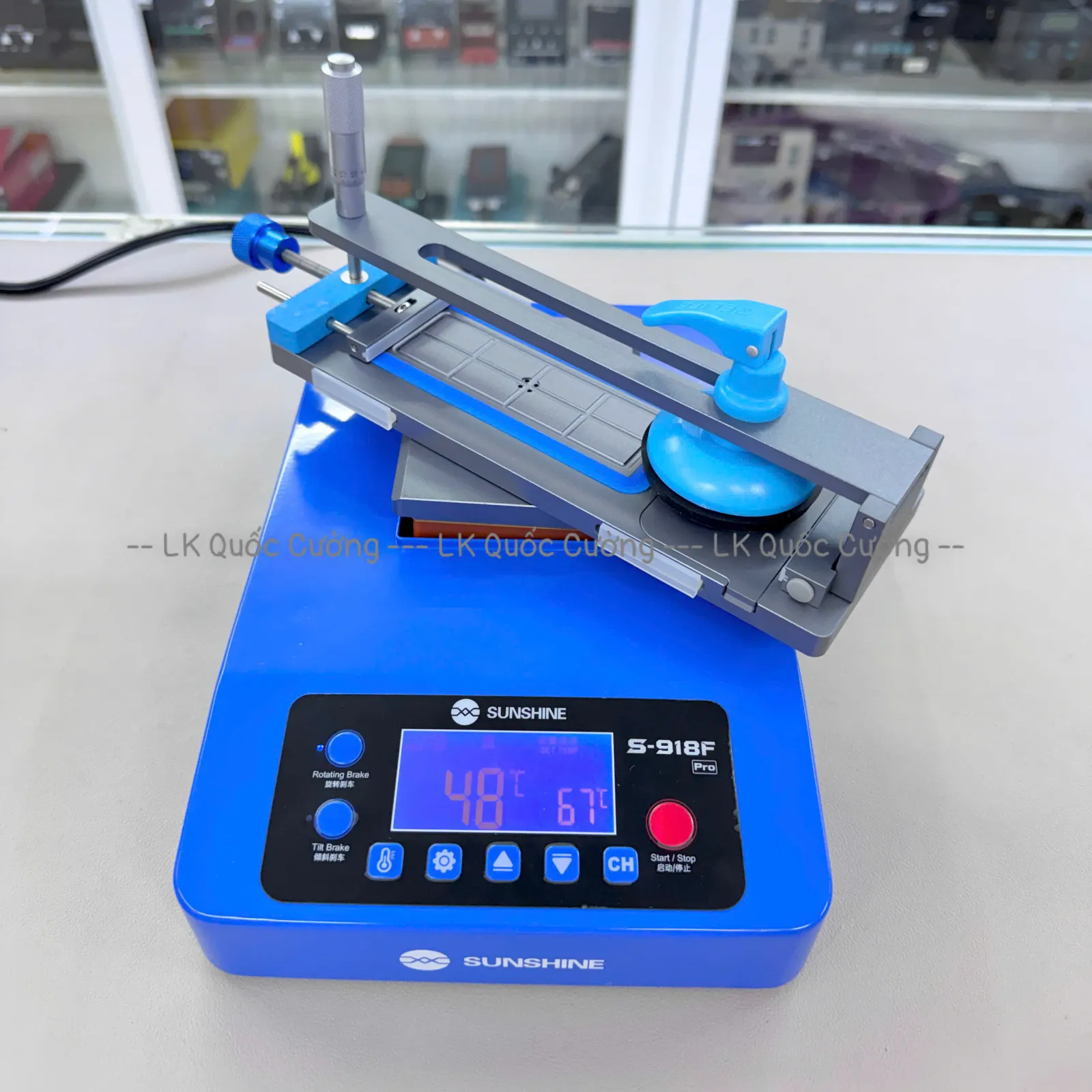 Máy cắt xoay Sunshine S-918F Pro