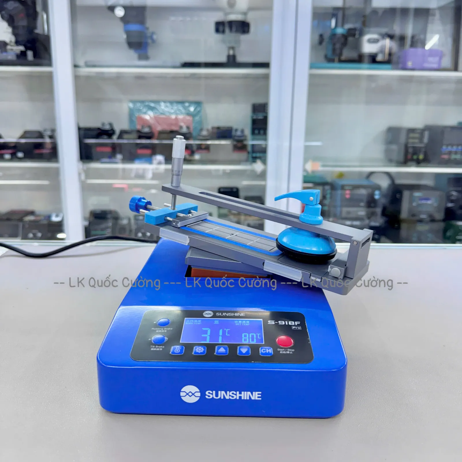 Máy cắt xoay Sunshine S-918F Pro
