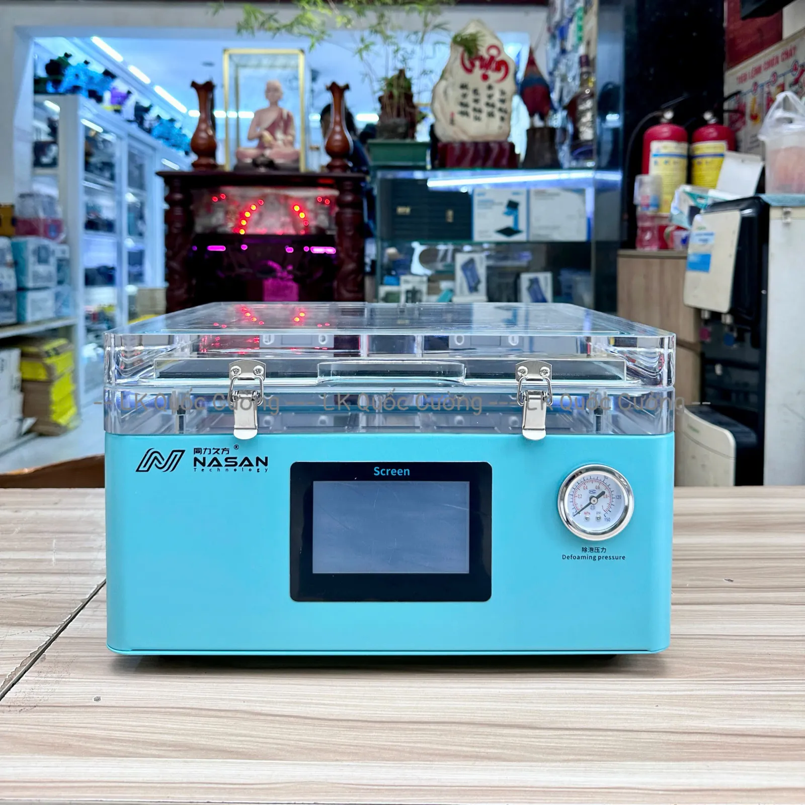 Máy ép bóng hơi + hấp 2in1 Nasan NA-Supa S/ 15in