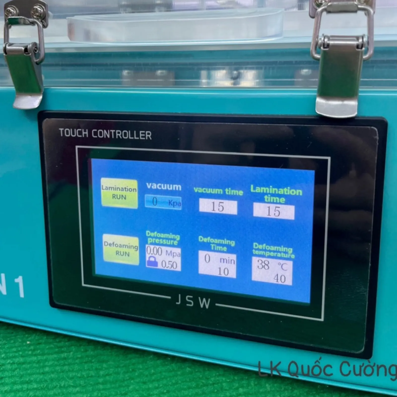 Máy ép bóng hơi Jinshiwang 2in1 7inch  Ép - Hấp ( ko xài máy nén khí )