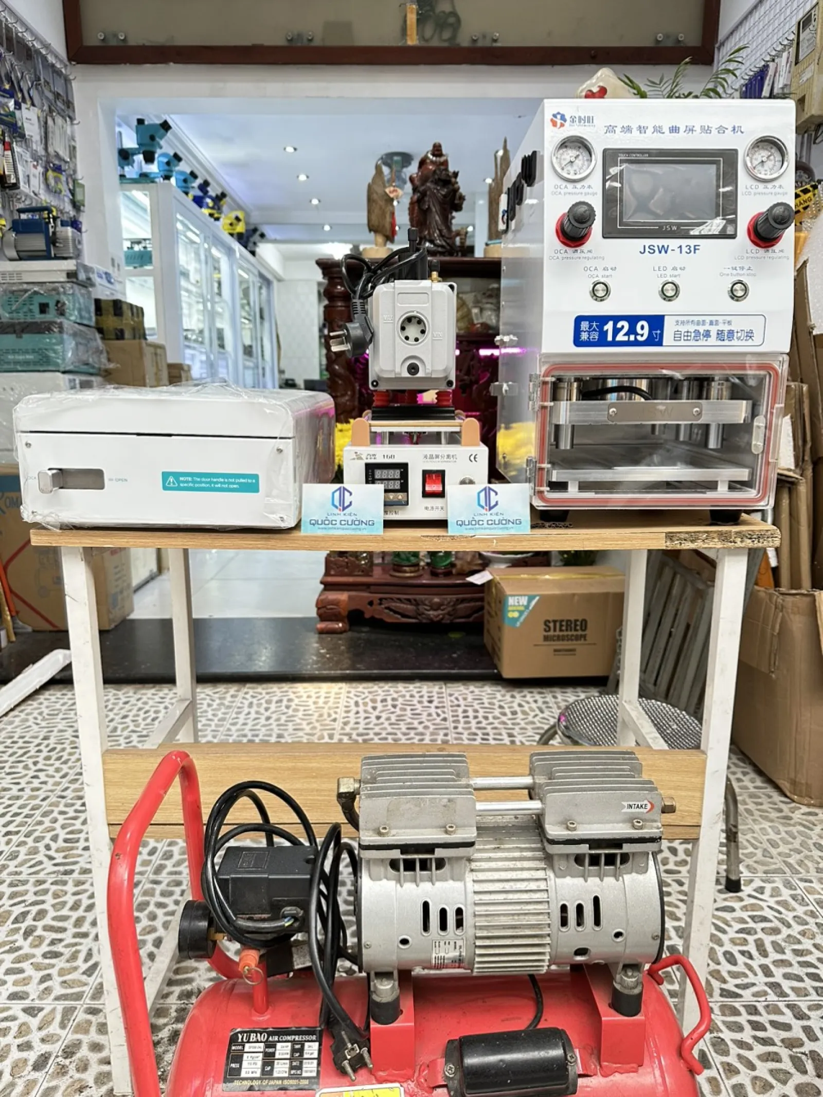 Máy Ép Kính JSW 12.9