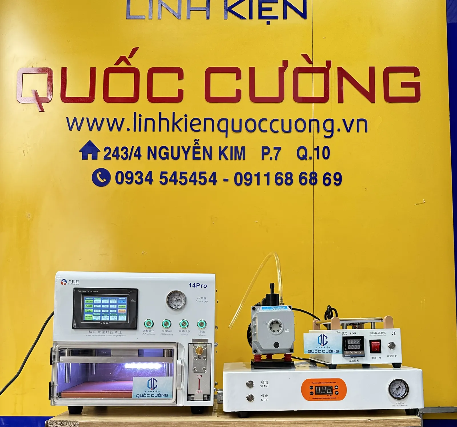 Máy ép kính jsw 14pro