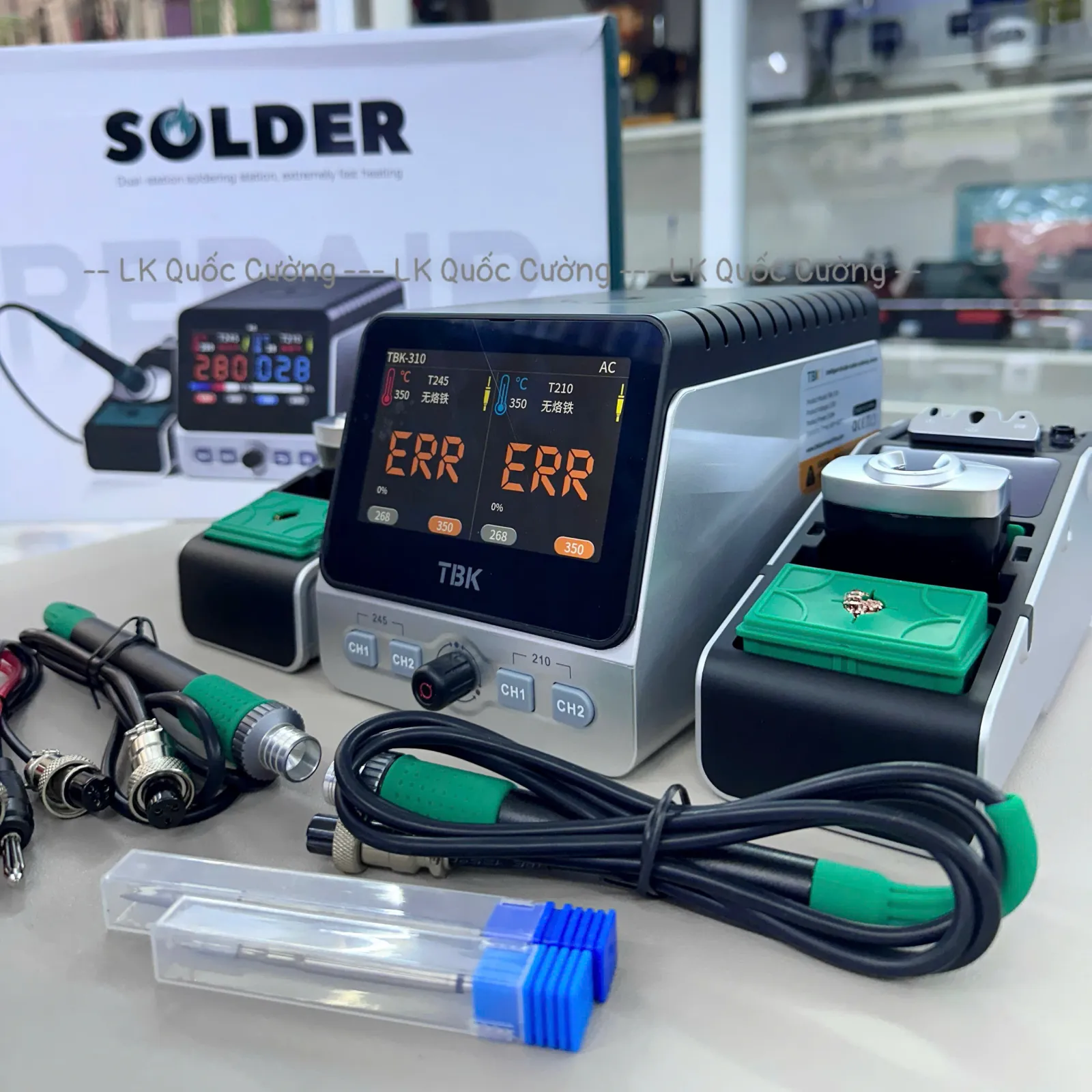 Máy hàn 2 tay TBK-310 C210 + C245 