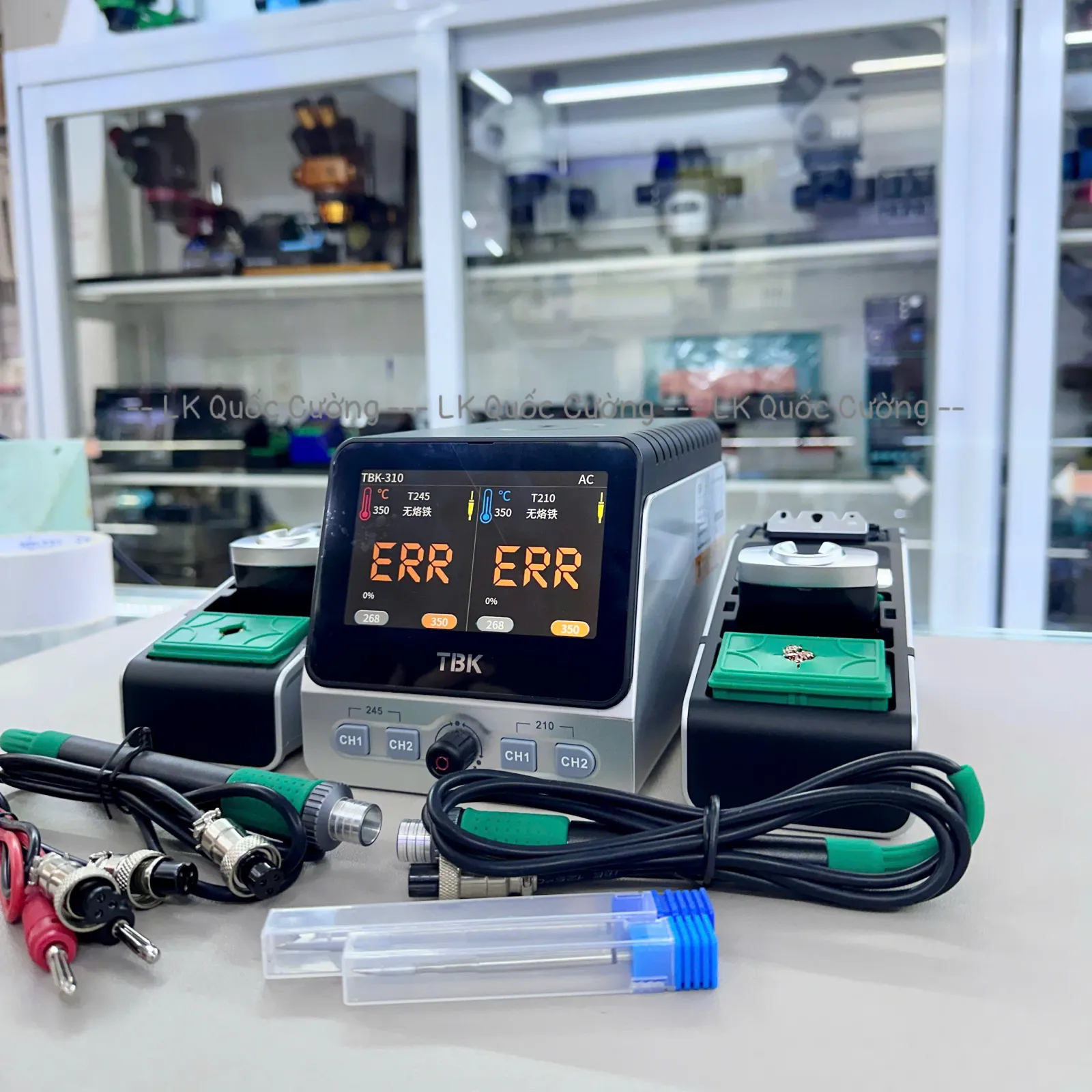 Máy hàn 2 tay TBK-310 C210 + C245 