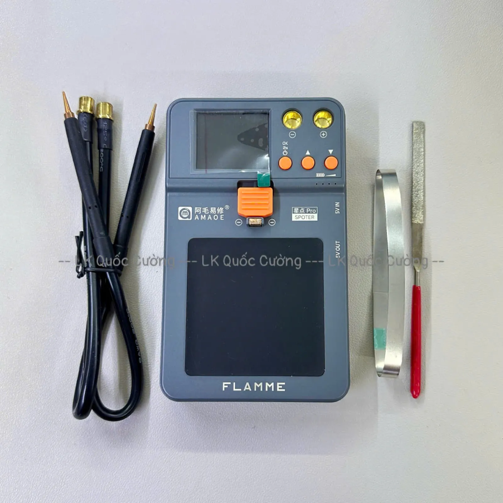 Máy hàn cell pin Amaoe Flamme